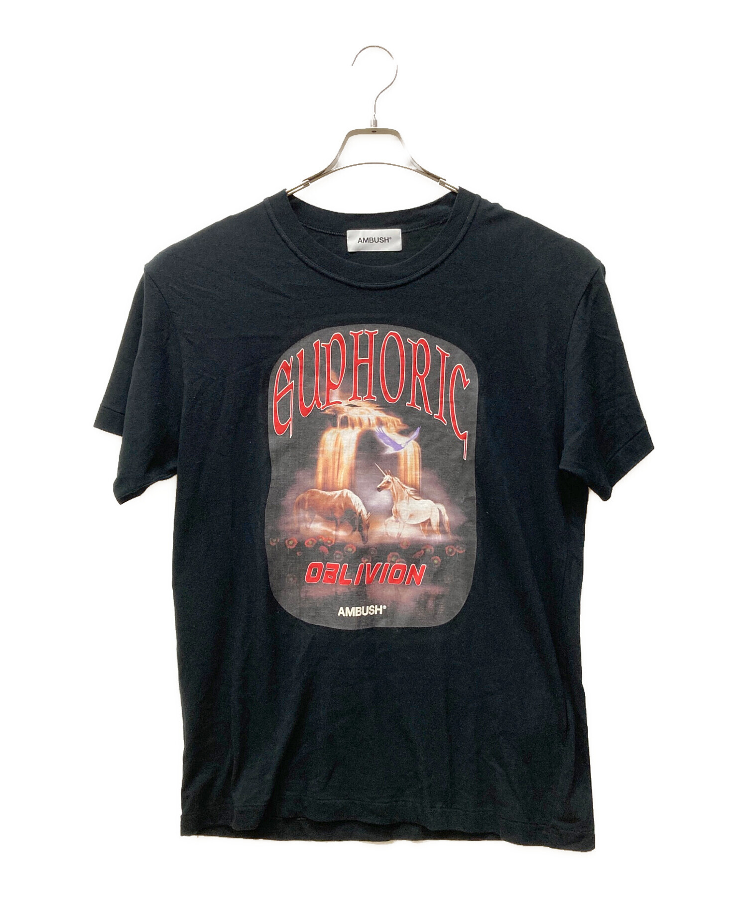 中古・古着通販】AMBUSH (アンブッシュ) Tシャツ ブラック サイズ:L 