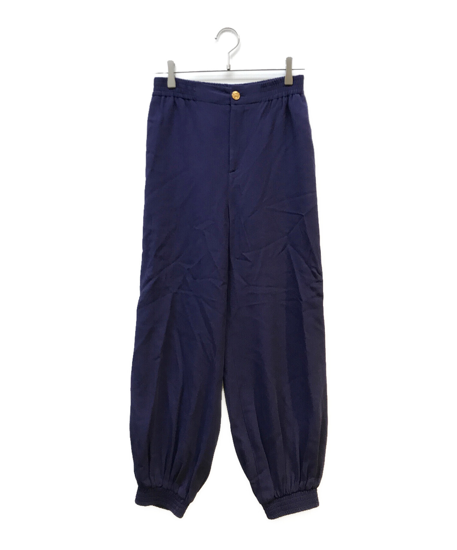 中古・古着通販】GUCCI (グッチ) ジョグイージーパンツ ネイビー 