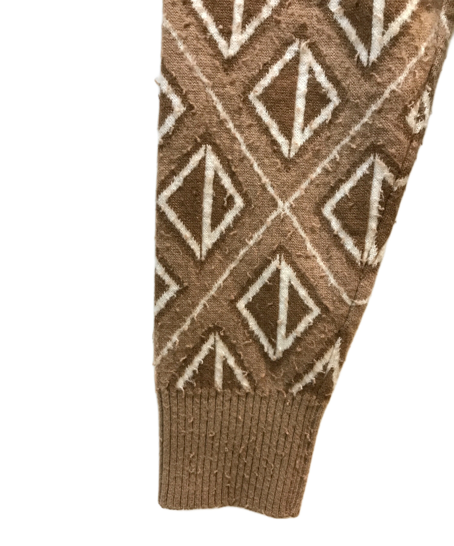 中古・古着通販】DIOR (ディオール) CDダイヤモンドカシミヤ混Vネック