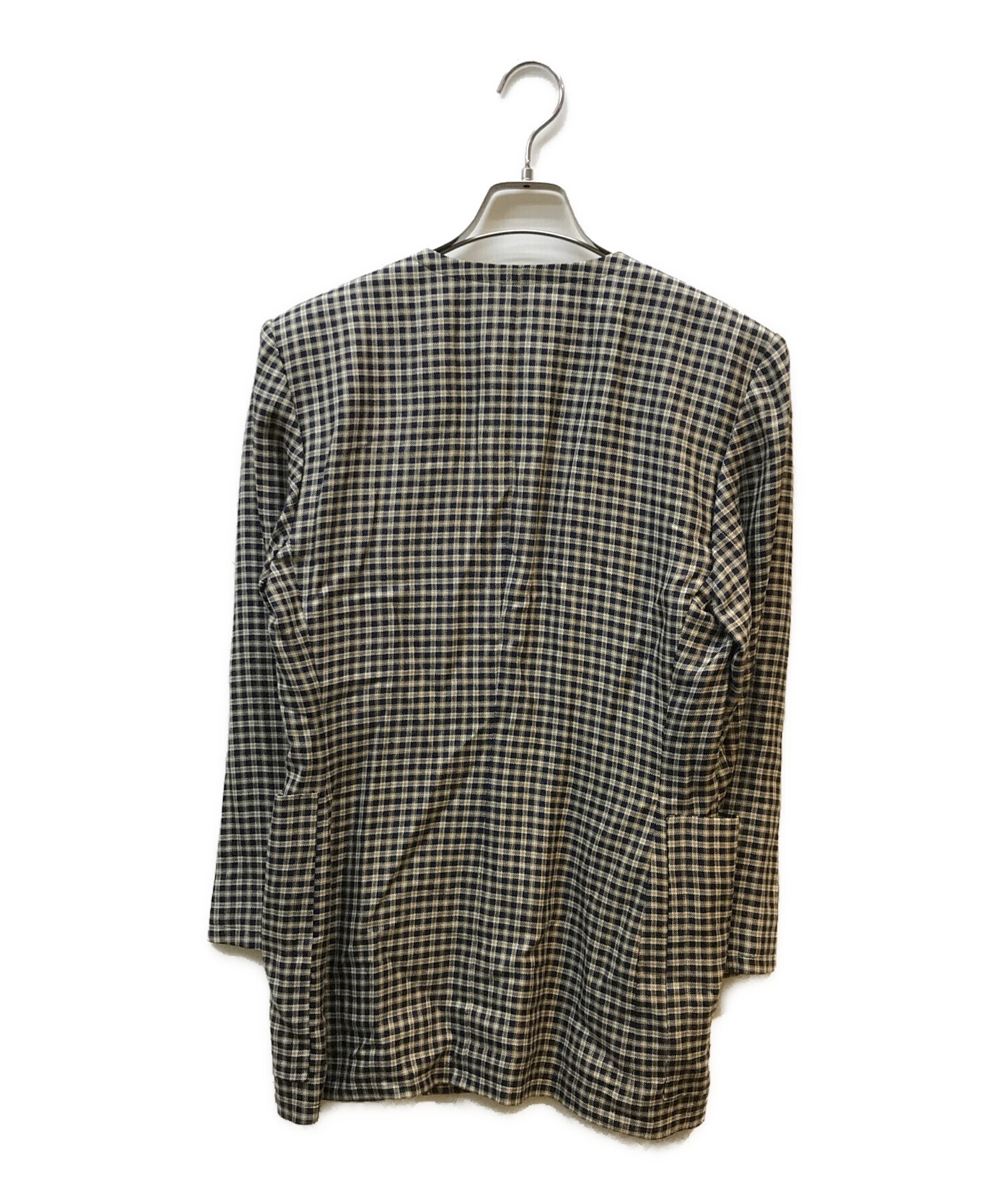 中古・古着通販】Yves Saint Laurent (イヴサンローラン) チェックノー 
