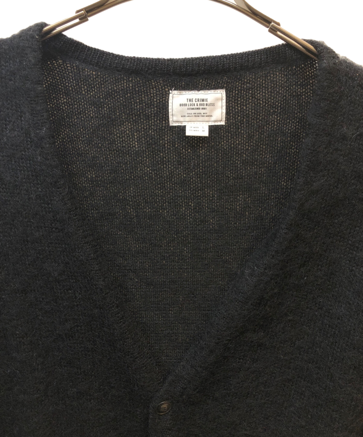 中古・古着通販】THE CRIMIE (ザ クライミー) DAVE MOHAIR CARDIGAN  