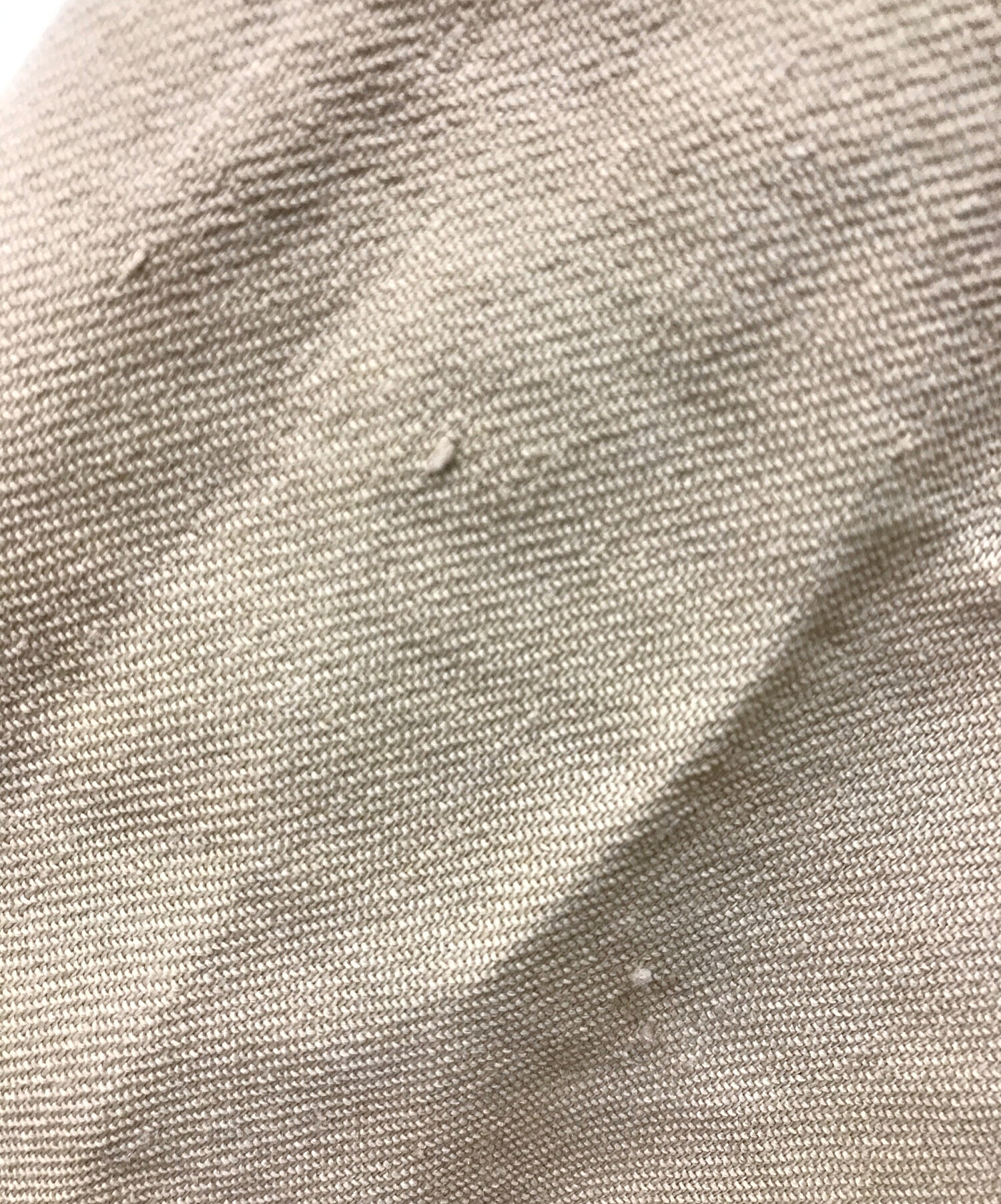 中古・古着通販】tela (テラ) リネン混コート ブラウン サイズ:記載
