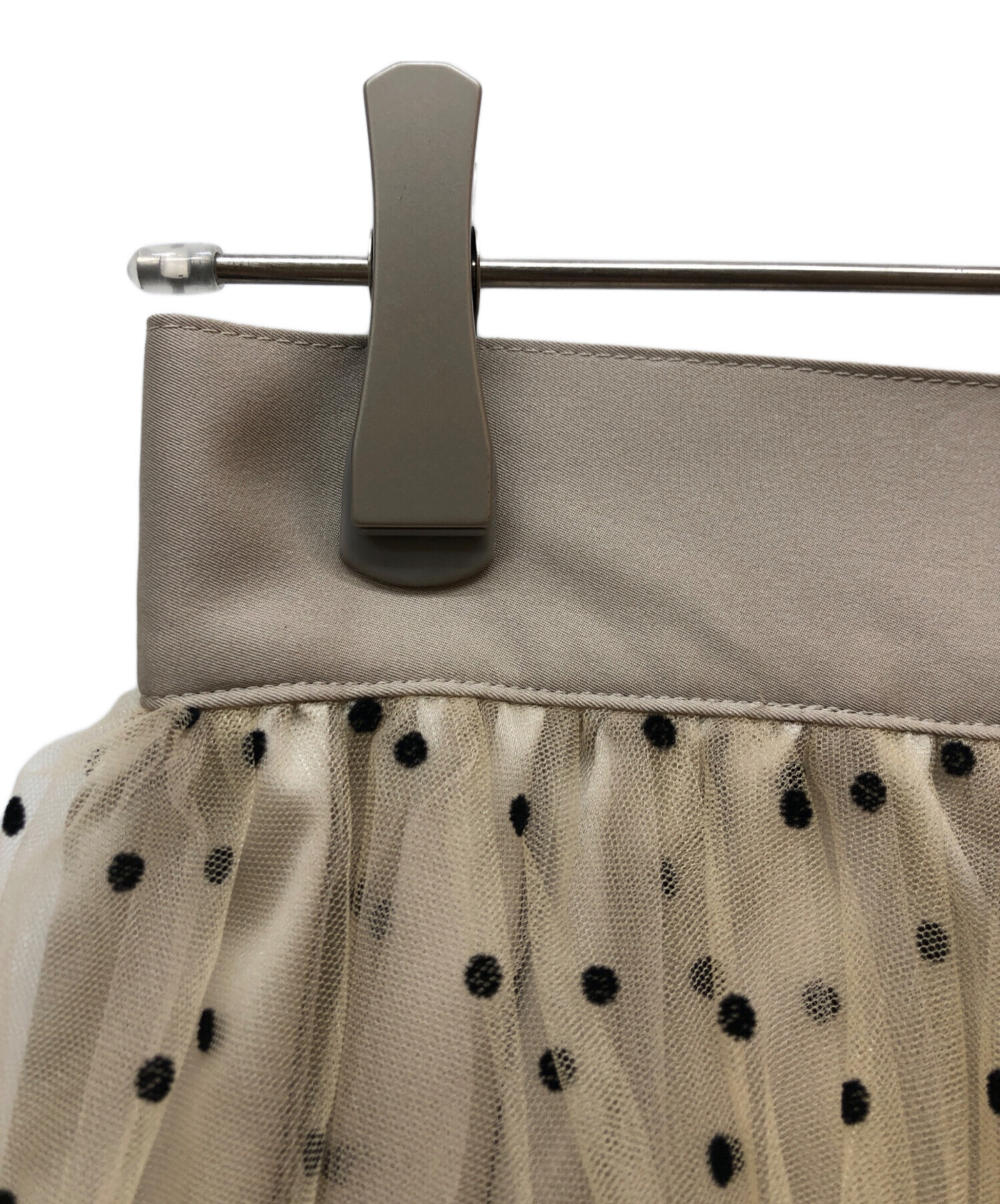 中古・古着通販】sheller (シェリエ) ドットチュールスカート