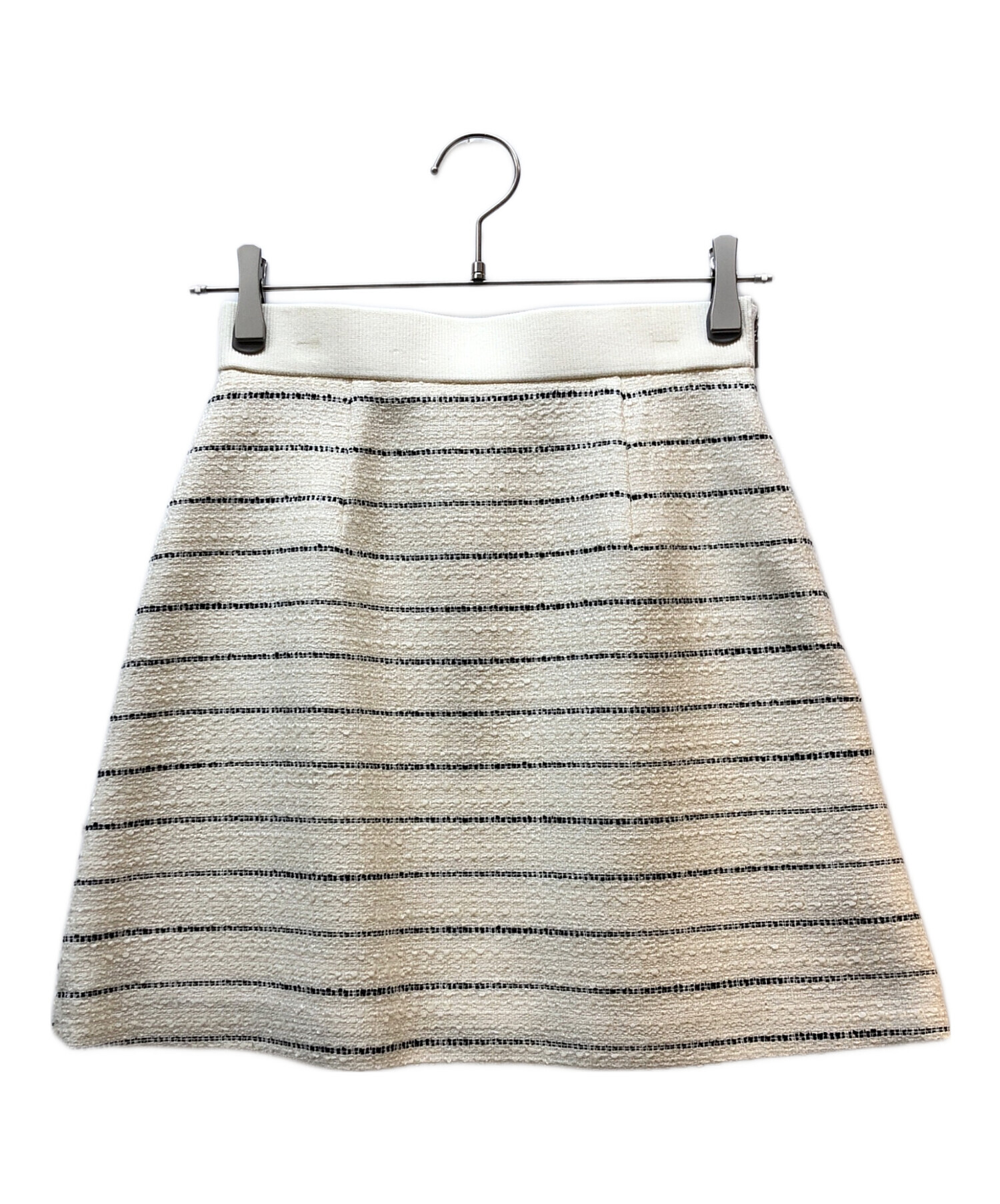 sheller シェリエ ペイントプリーツミディアムスカート M 中古・古着通販】sheller (シェリエ) ペンシルストライプスカート