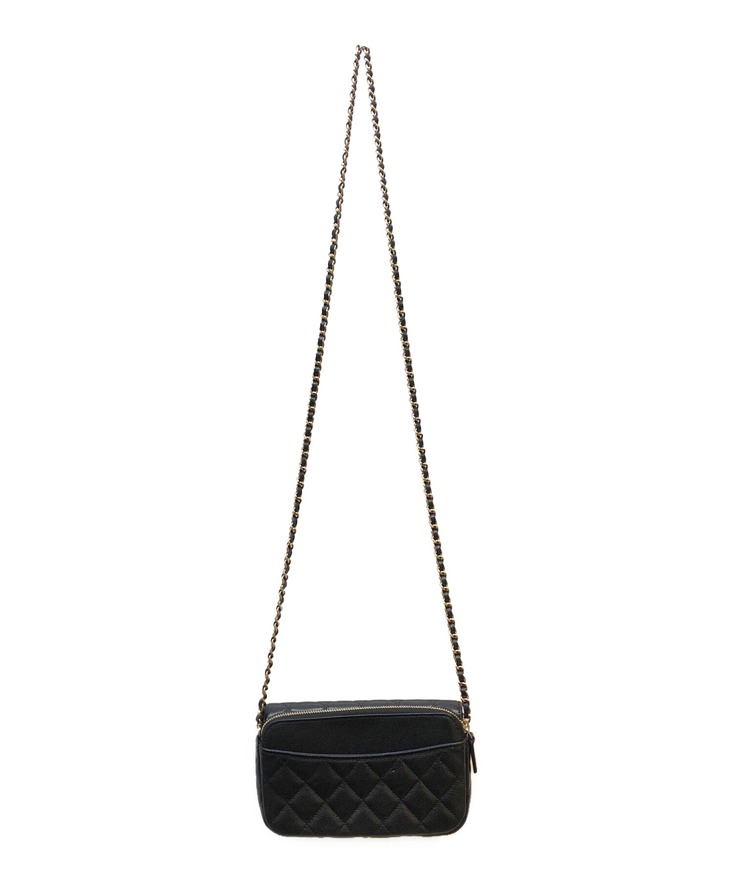 中古・古着通販】CHANEL (シャネル) ミニマトラッセチェーンウォレット
