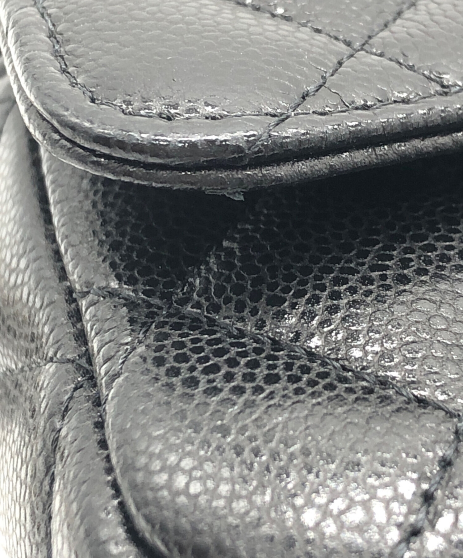 中古・古着通販】CHANEL (シャネル) ミニマトラッセチェーンウォレット