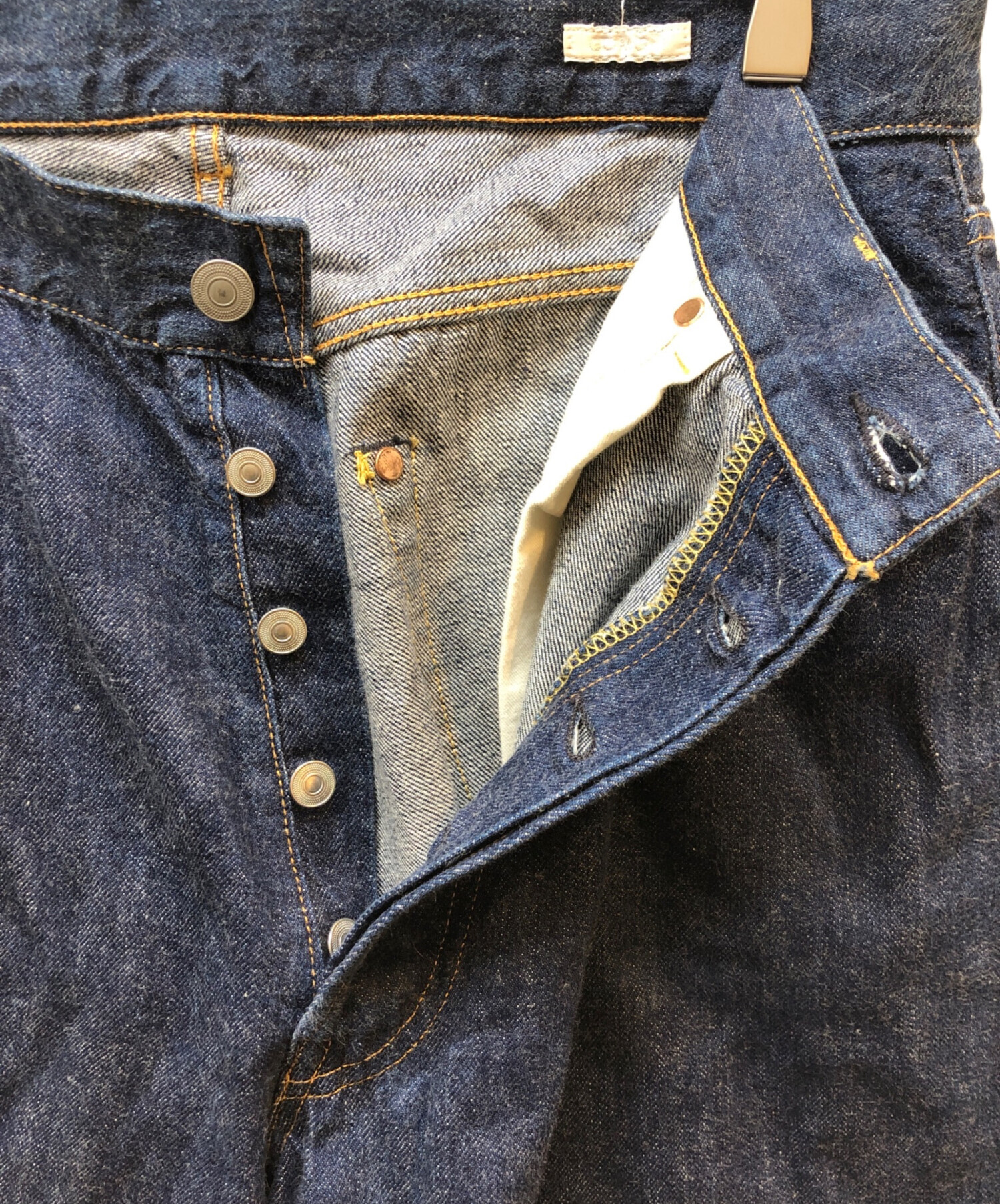 中古・古着通販】COMOLI (コモリ) デニム5Pパンツ インディゴ サイズ:2