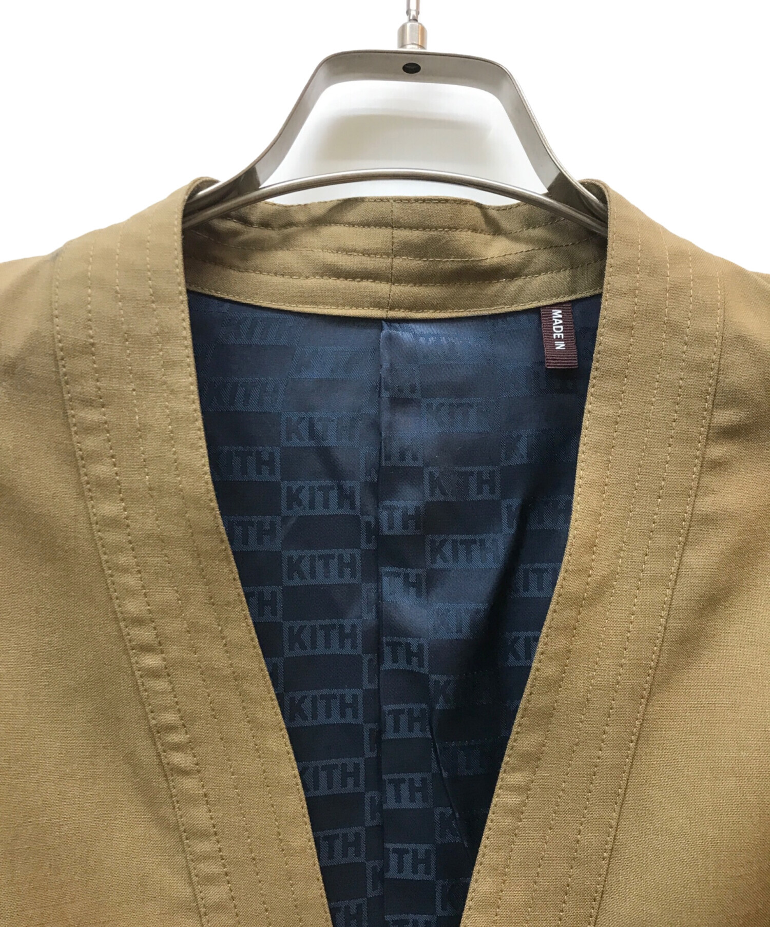 中古・古着通販】KITH (キス) Clarkson Kimono Blazer ベージュ サイズ