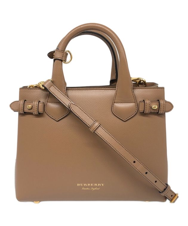 中古・古着通販】BURBERRY (バーバリー) サイドベルト2WAYショルダー 