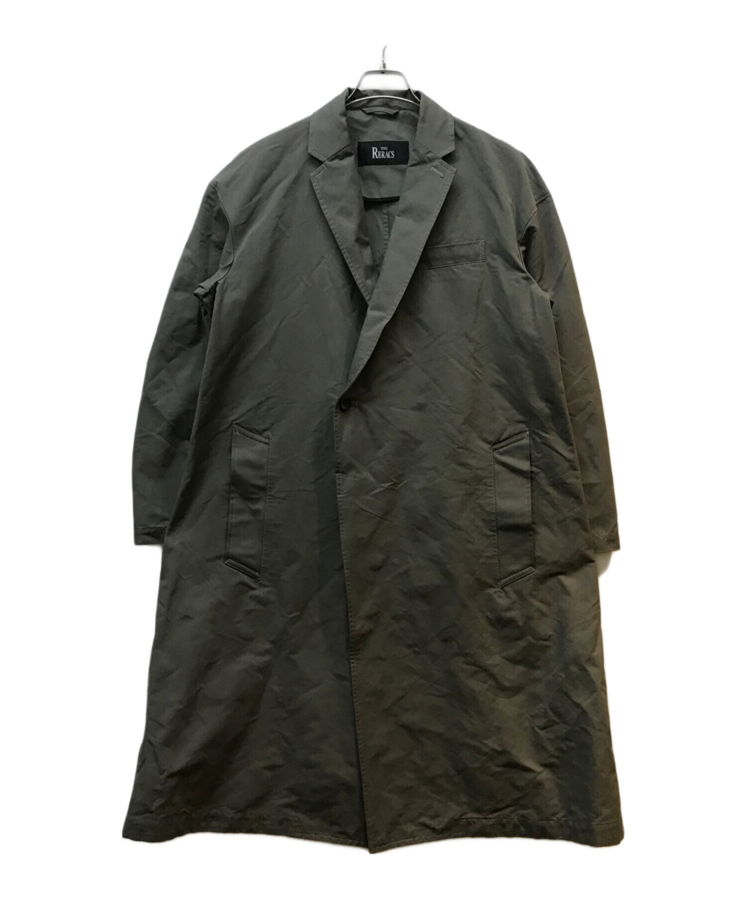 THE RERACS ザリラクス トレンチコート 46 ネイビー ロンハーマン
