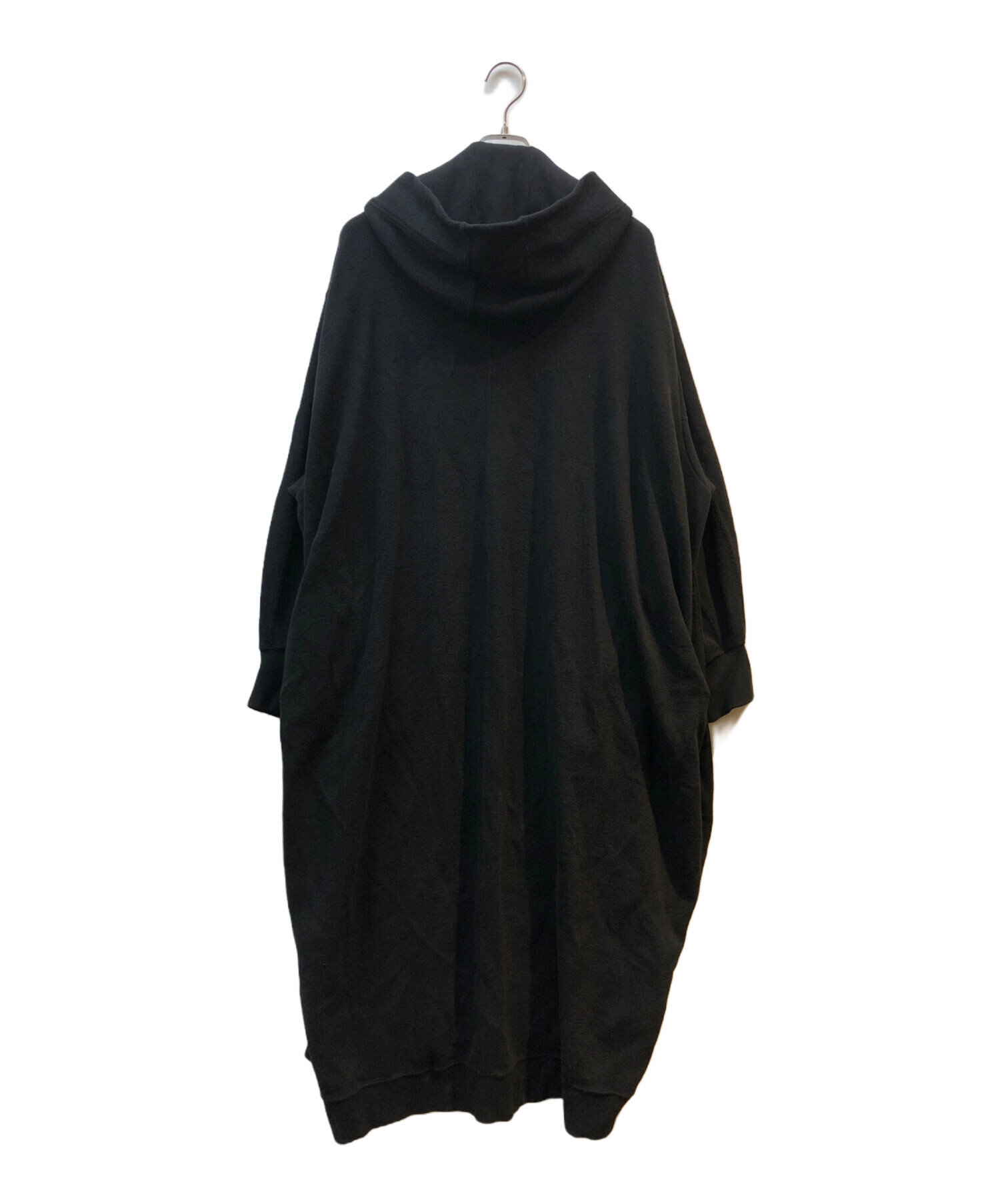 中古・古着通販】JULIUS (ユリウス) ロングジップパーカー ブラック