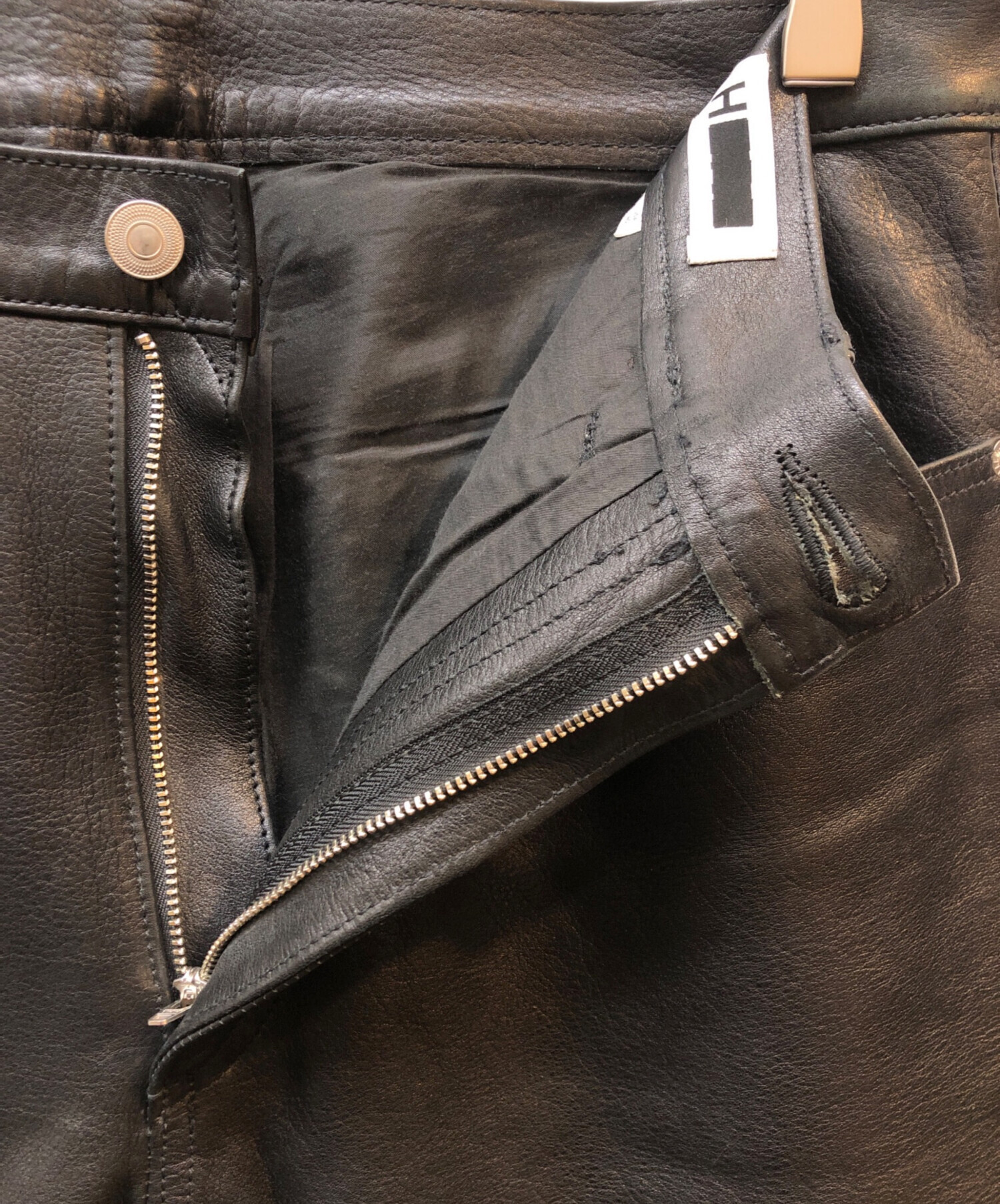 セール】＜H＞ヴィンテージ レザーライク ワイドパンツ（その他パンツ