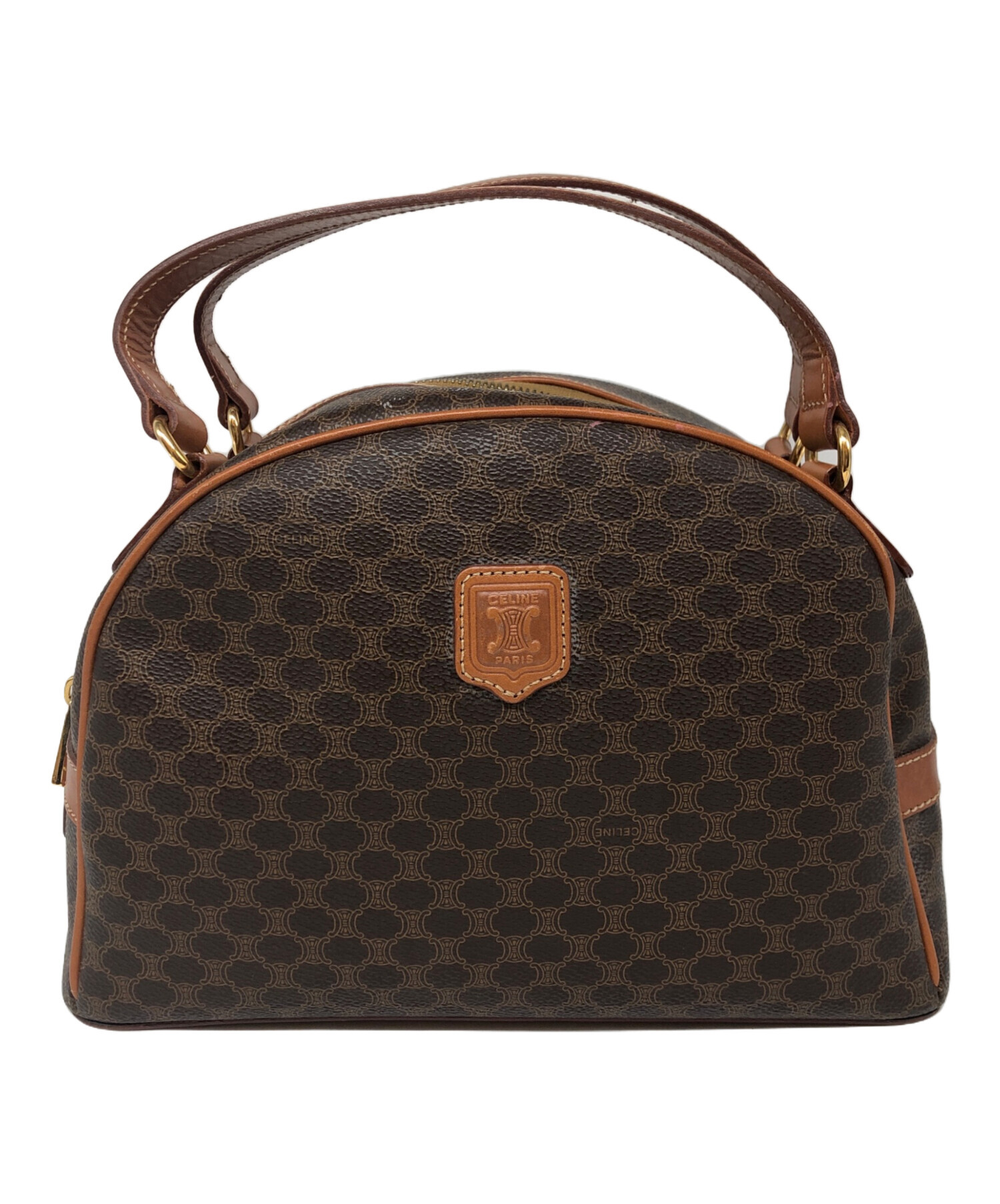 中古・古着通販】CELINE (セリーヌ) マカダム柄Wハンドルバッグ