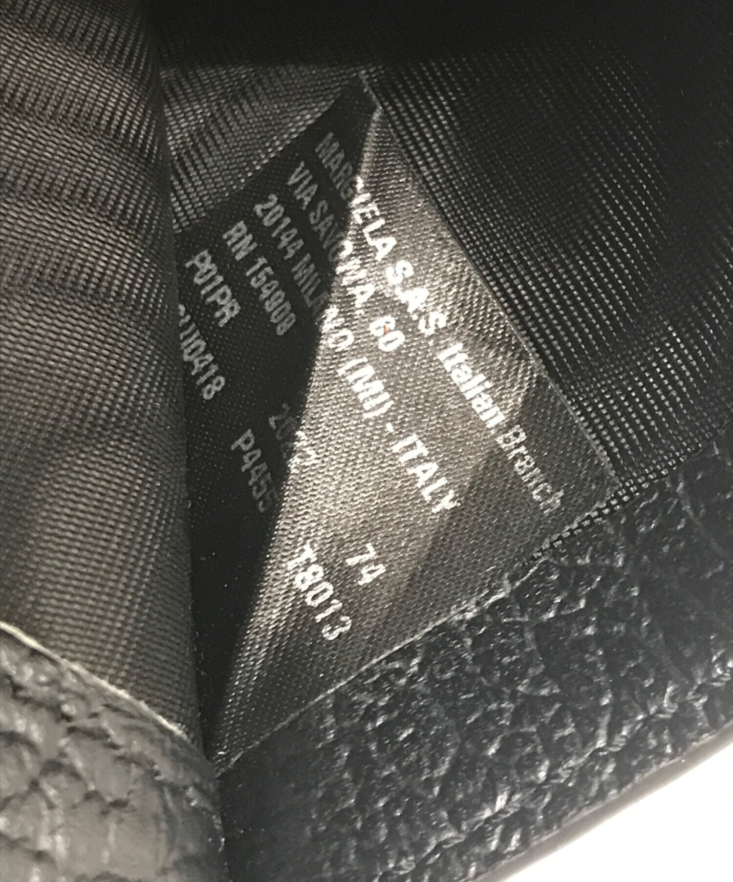 中古・古着通販】Maison Margiela (メゾンマルジェラ) 長財布 ブラック