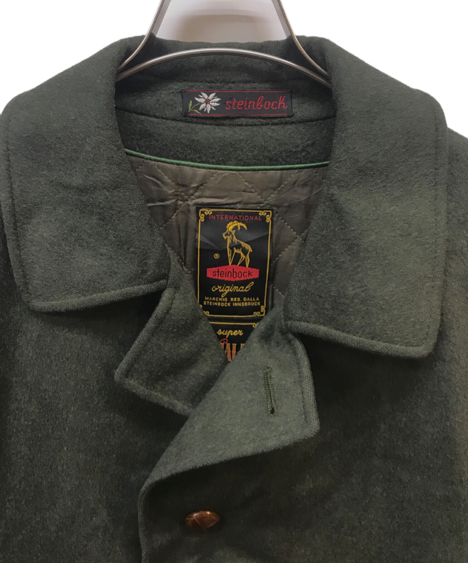 中古・古着通販】STEINBOCK (スタインボック) ステンカラーコート