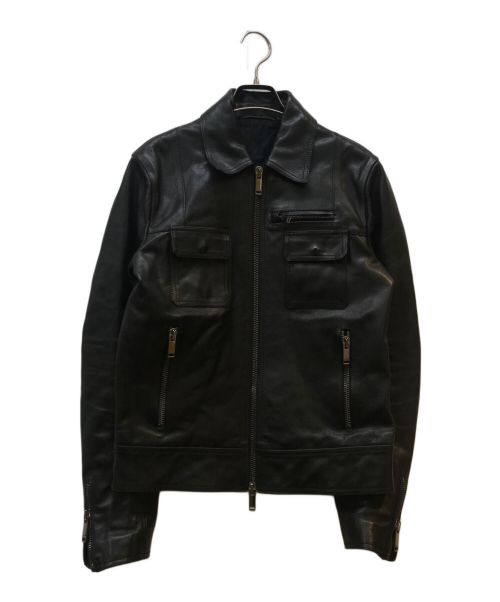 Valentino ヴァレンティノ 古着 レザーカーコート 中古・古着通販】VALENTINO (ヴァレンティノ) スタッズレザー