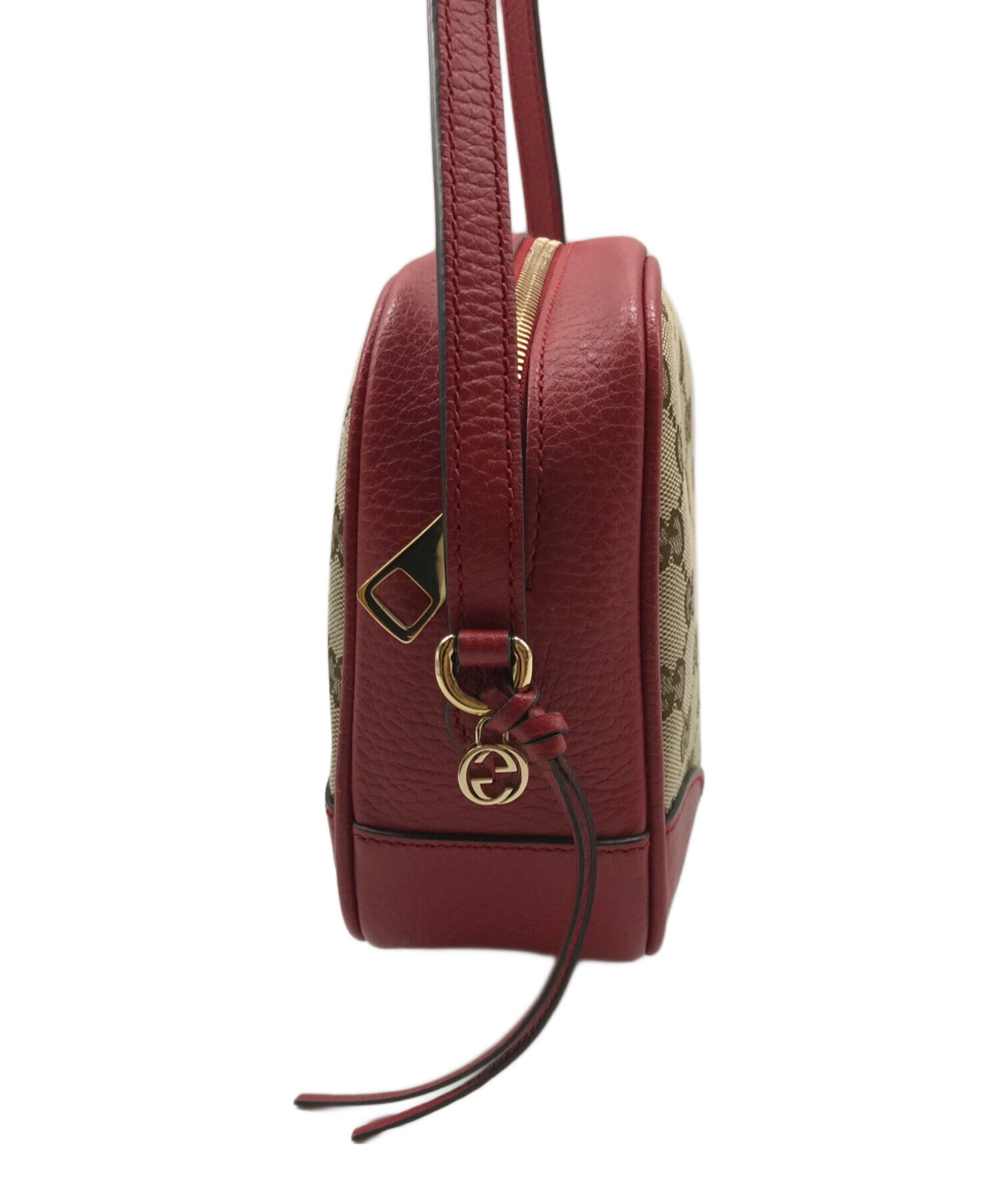 Gucci ショルダーバッグ ベージュと赤 【公式通販】