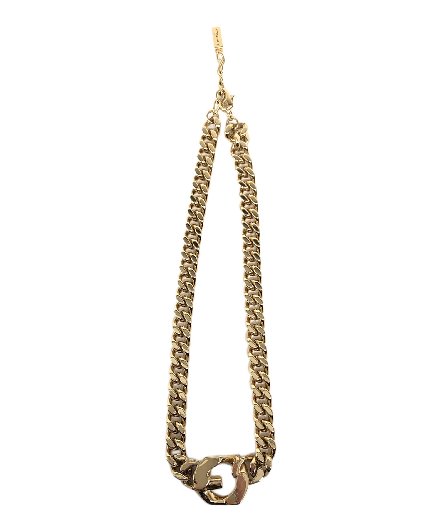 中古・古着通販】GIVENCHY (ジバンシィ) メタル Gチェーン ネックレス