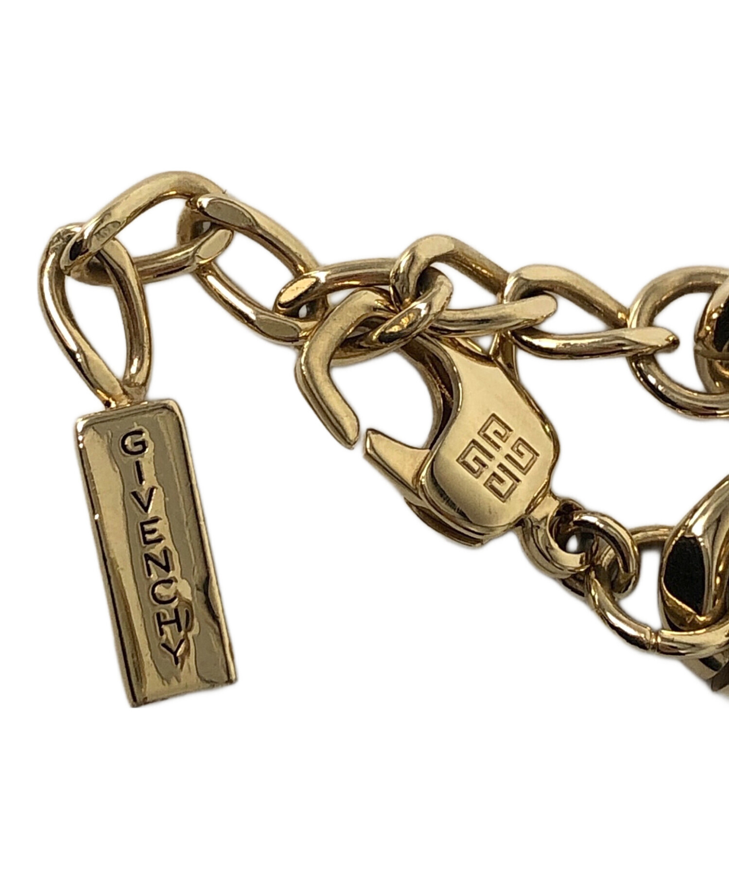 中古・古着通販】GIVENCHY (ジバンシィ) メタル Gチェーン ネックレス