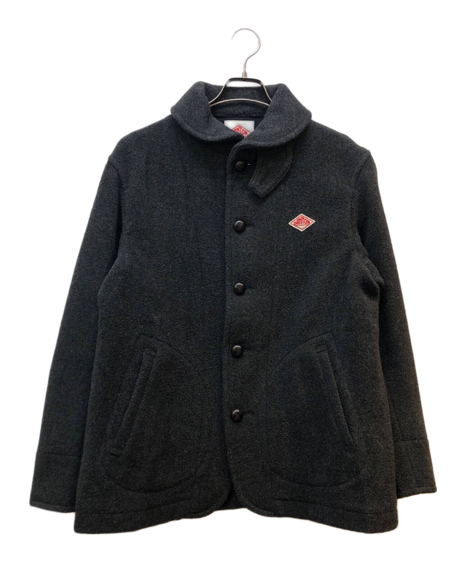 中古・古着通販】DANTON (ダントン) WOOL PILE ROUND COLLAR JACKET