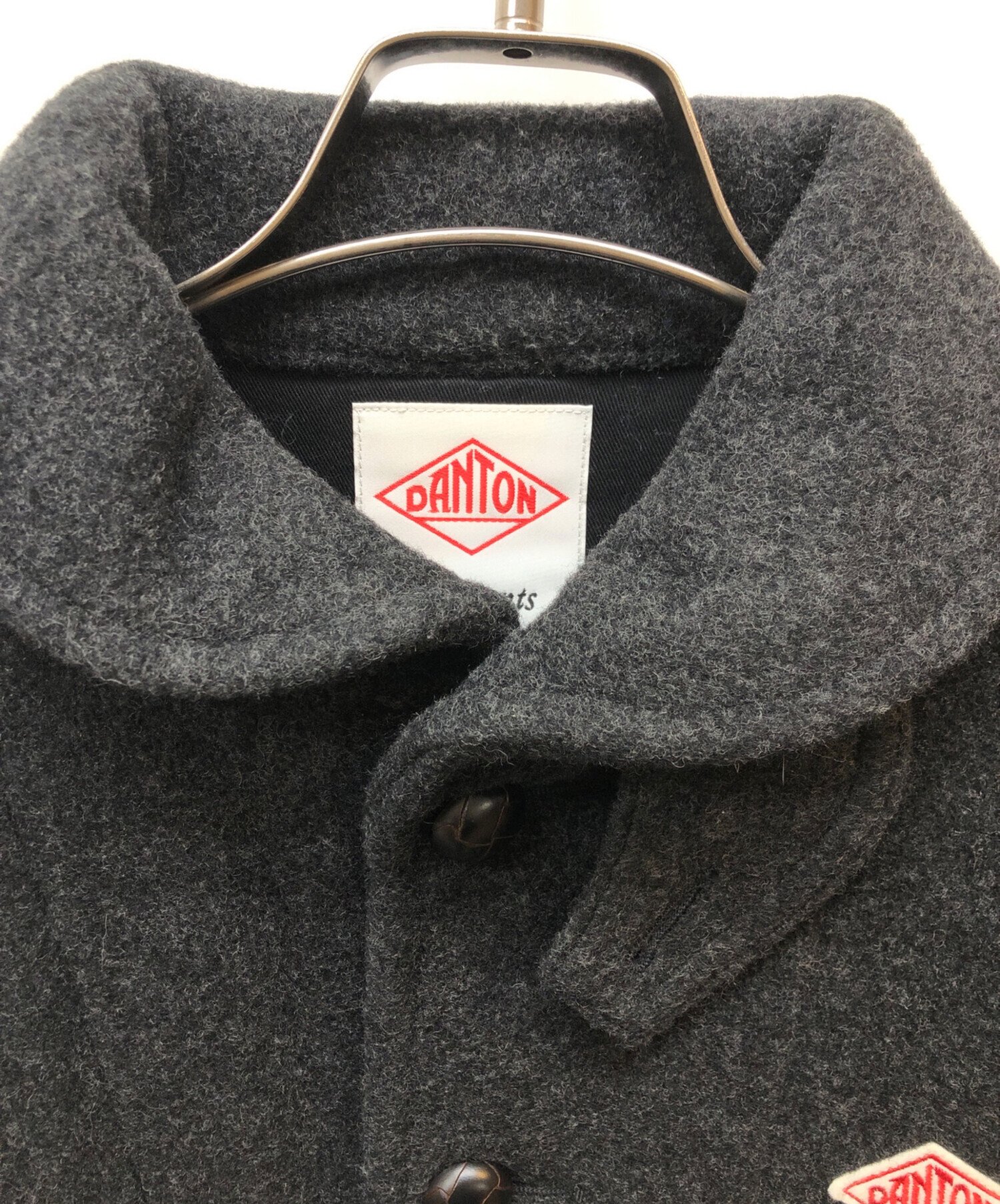 中古・古着通販】DANTON (ダントン) WOOL PILE ROUND COLLAR JACKET