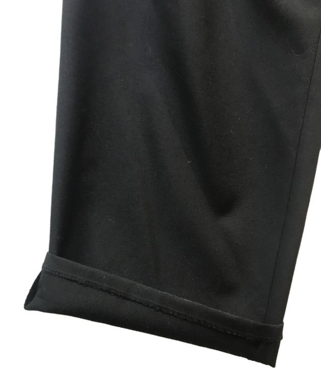 中古・古着通販】AFIIT (アフィット) 3TUCK EASY WIDE SLACKS ブラック