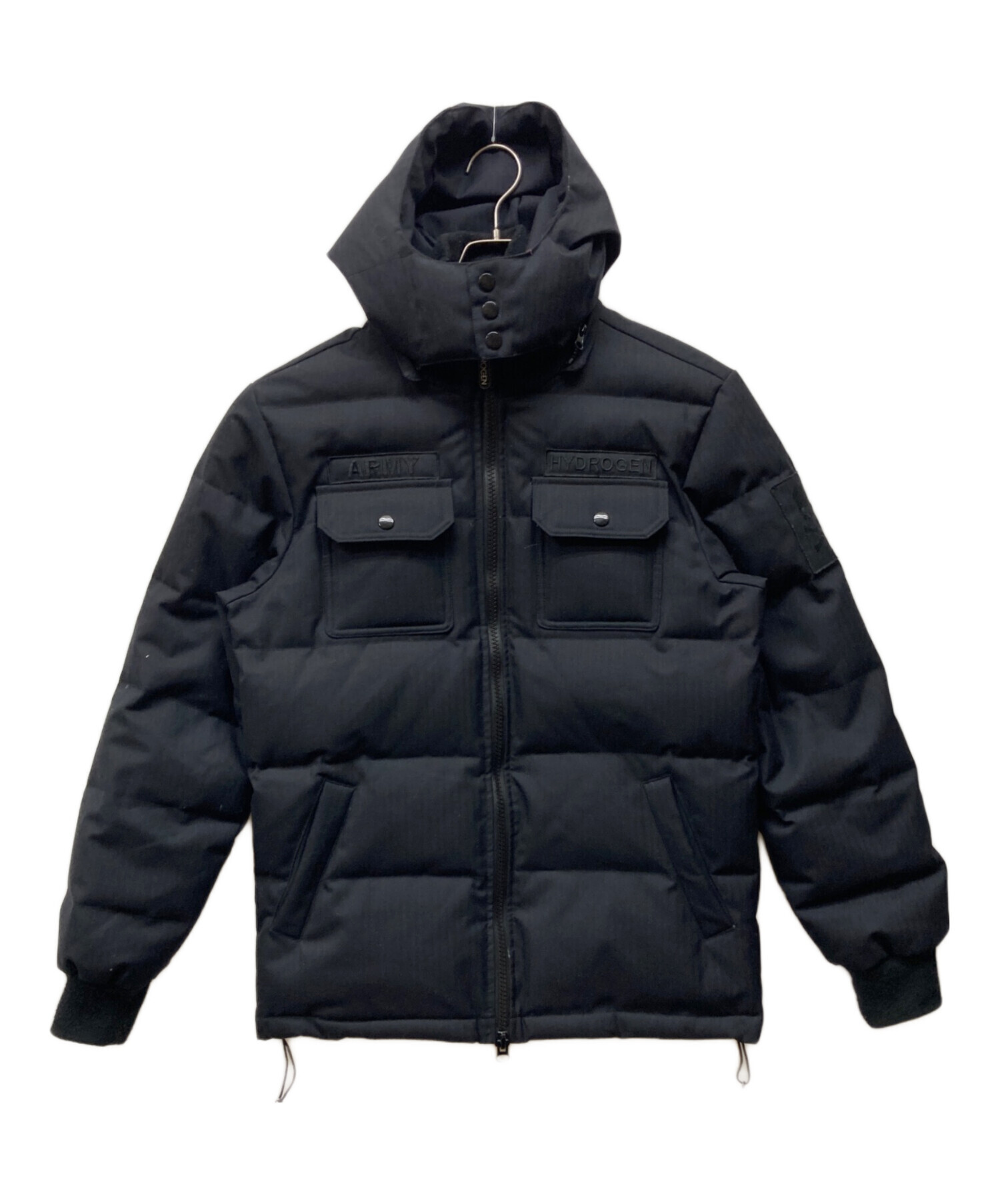 中古・古着通販】HYDROGEN (ハイドロゲン) ダウンジャケット ブラック