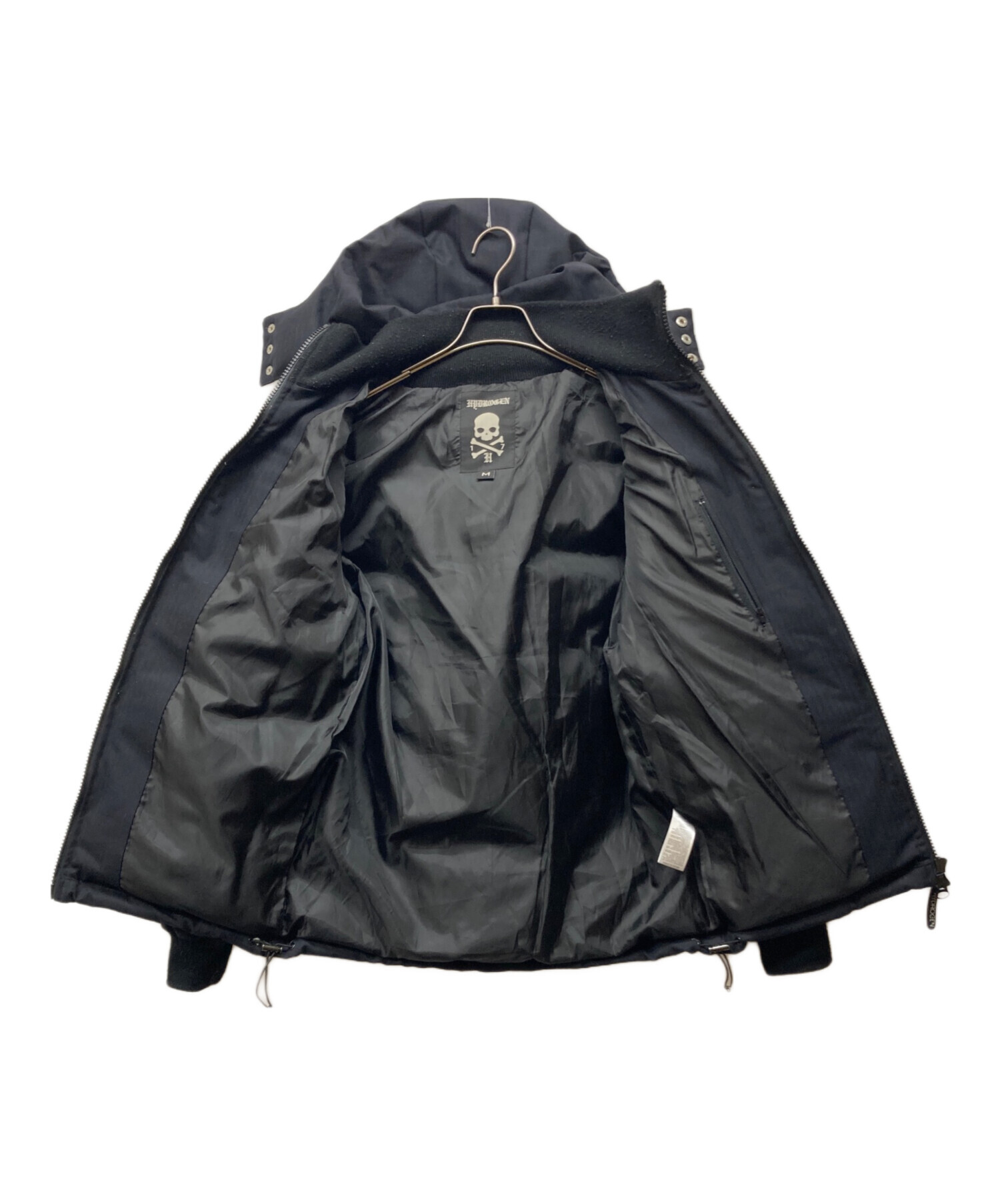 中古・古着通販】HYDROGEN (ハイドロゲン) ダウンジャケット ブラック