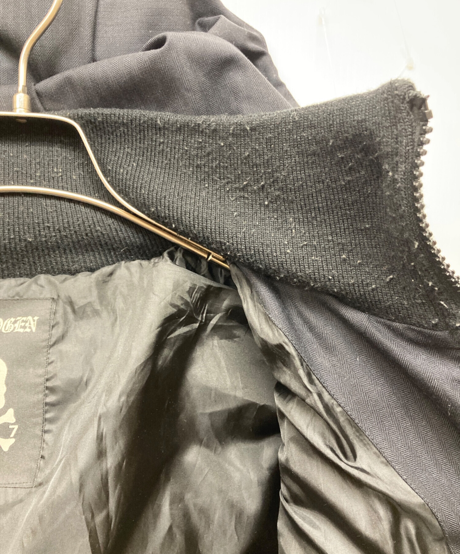 中古・古着通販】HYDROGEN (ハイドロゲン) ダウンジャケット ブラック