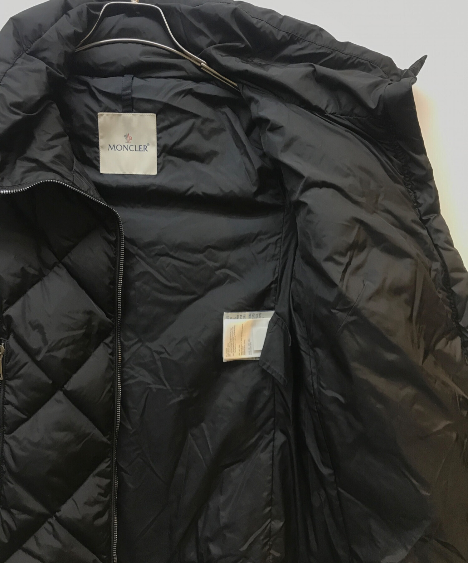 中古・古着通販】MONCLER (モンクレール) VOUGLANS ブラック サイズ:00