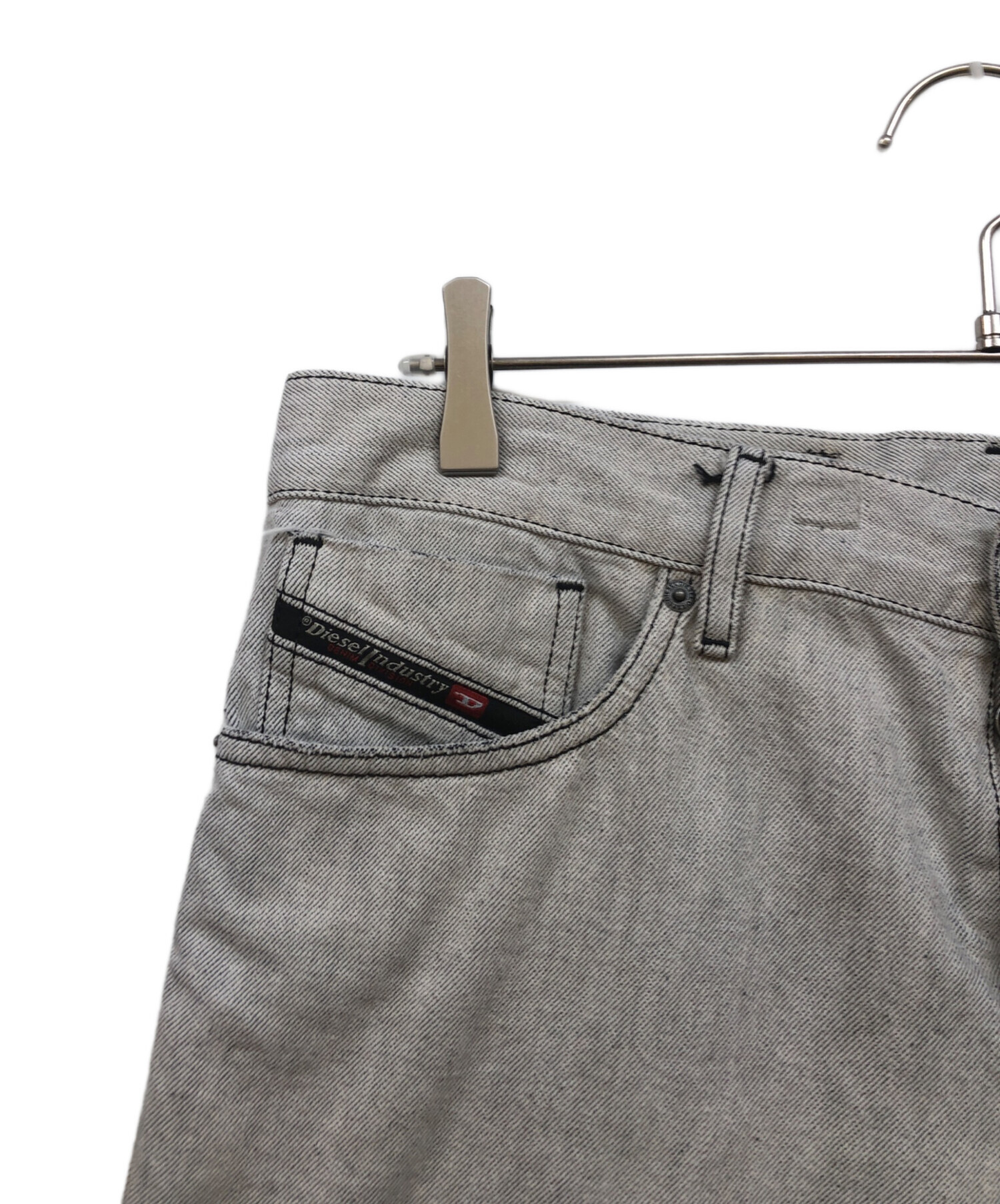 中古・古着通販】DIESEL (ディーゼル) スリムデニムパンツ グレー