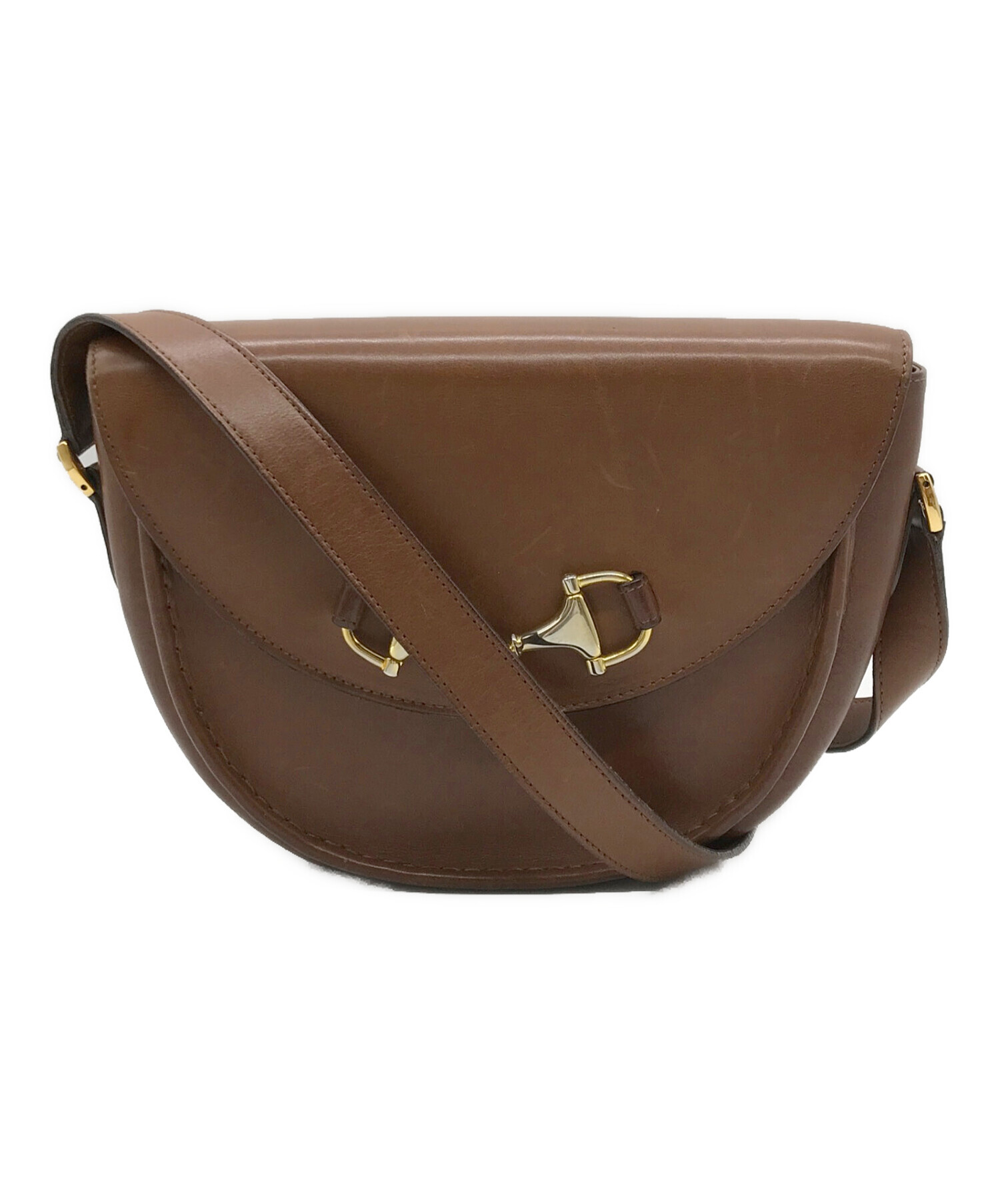 中古・古着通販】GUCCI (グッチ) オールドホースビットショルダー