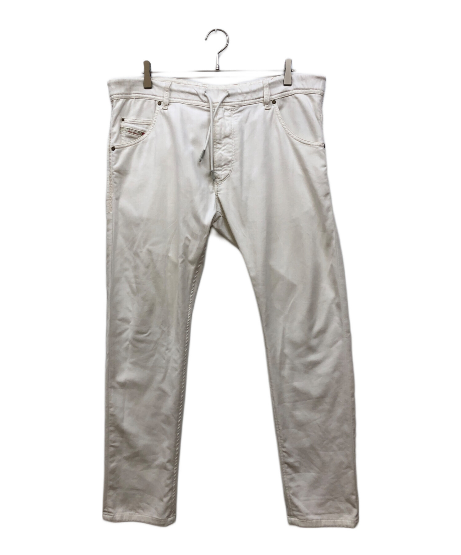 中古・古着通販】DIESEL (ディーゼル) krooleyジョグジーンズ ホワイト 
