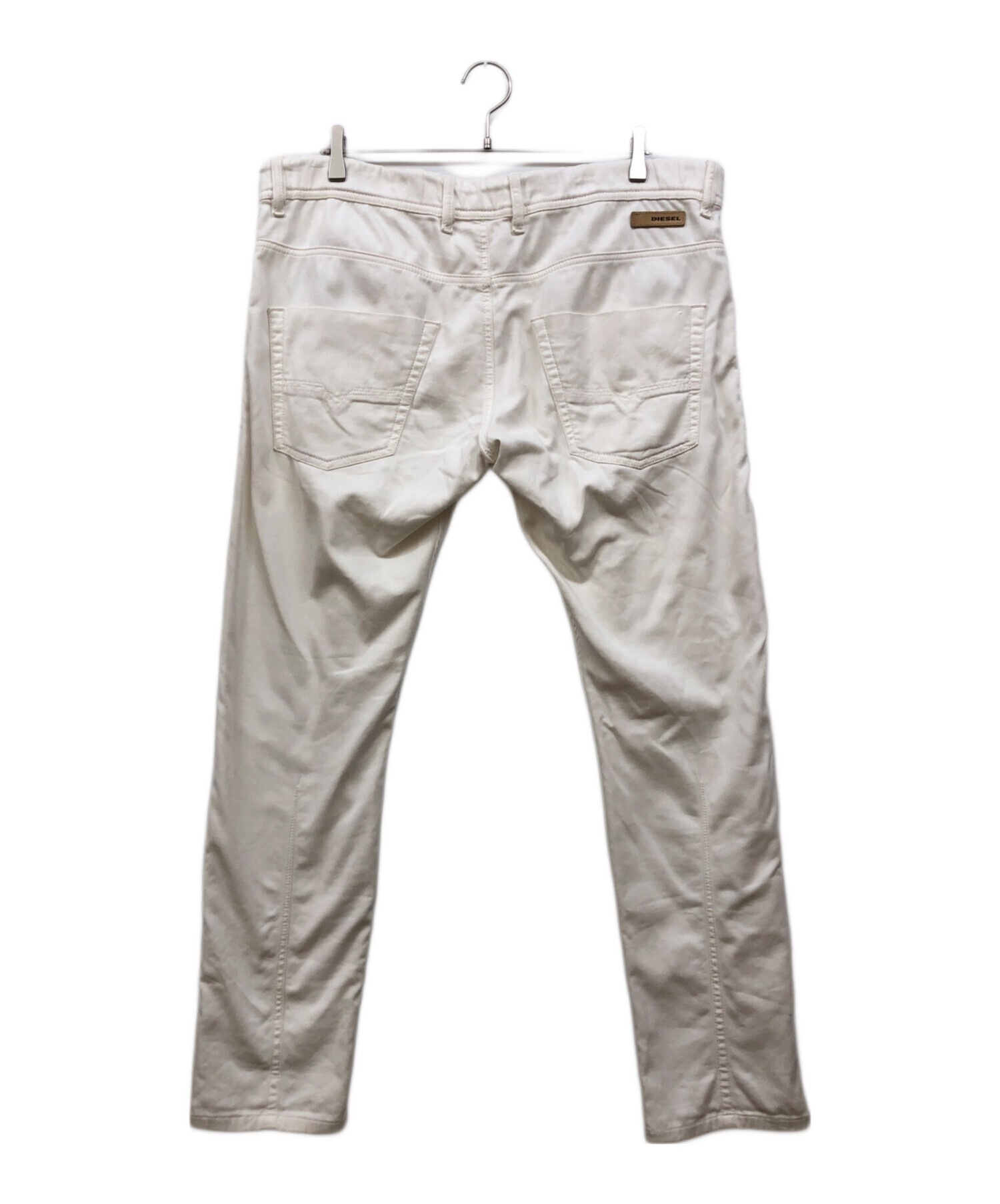 中古・古着通販】DIESEL (ディーゼル) krooleyジョグジーンズ ホワイト 