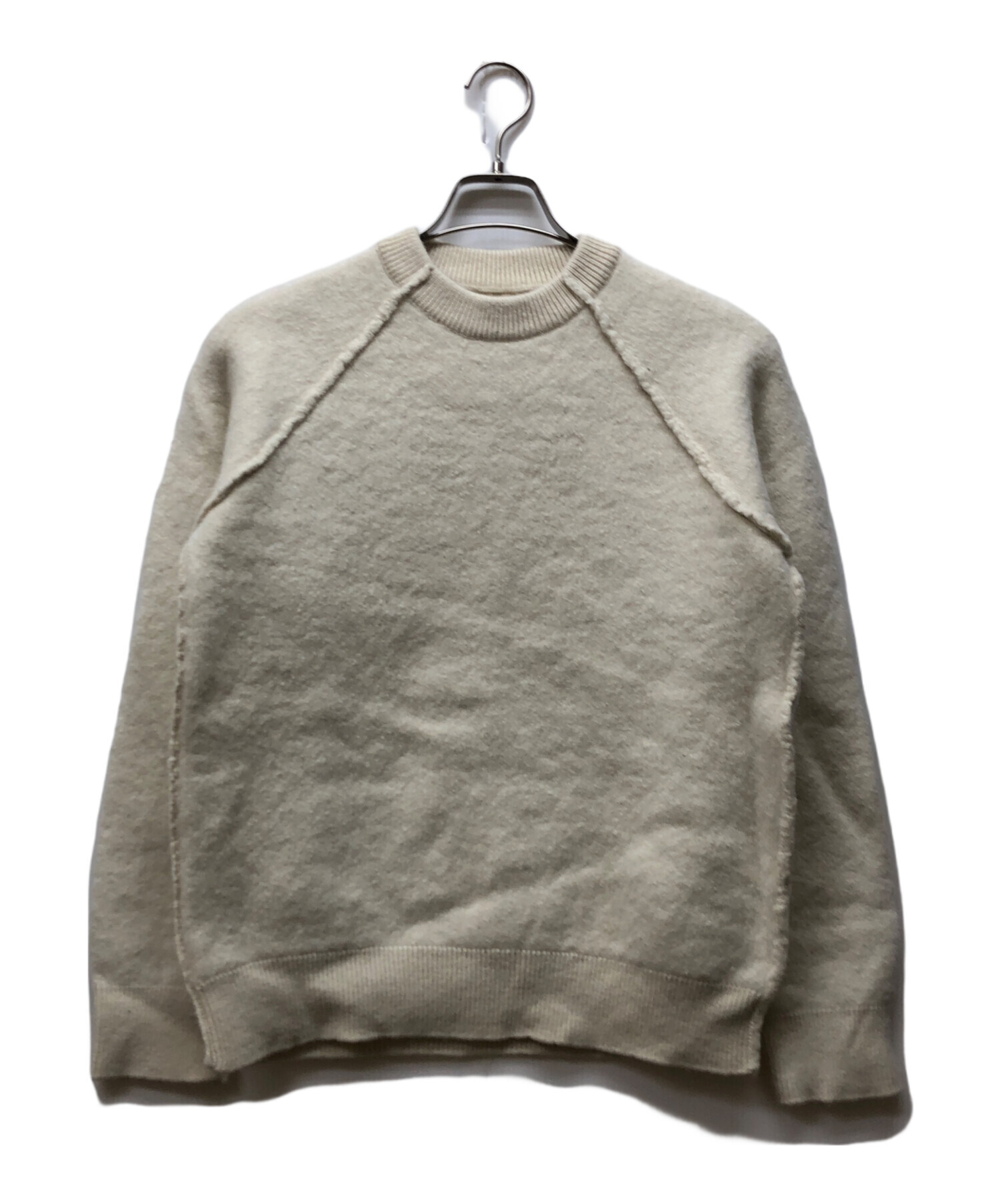JIL SANDER ベージュ クルーネック セーター 46 【公式通販】