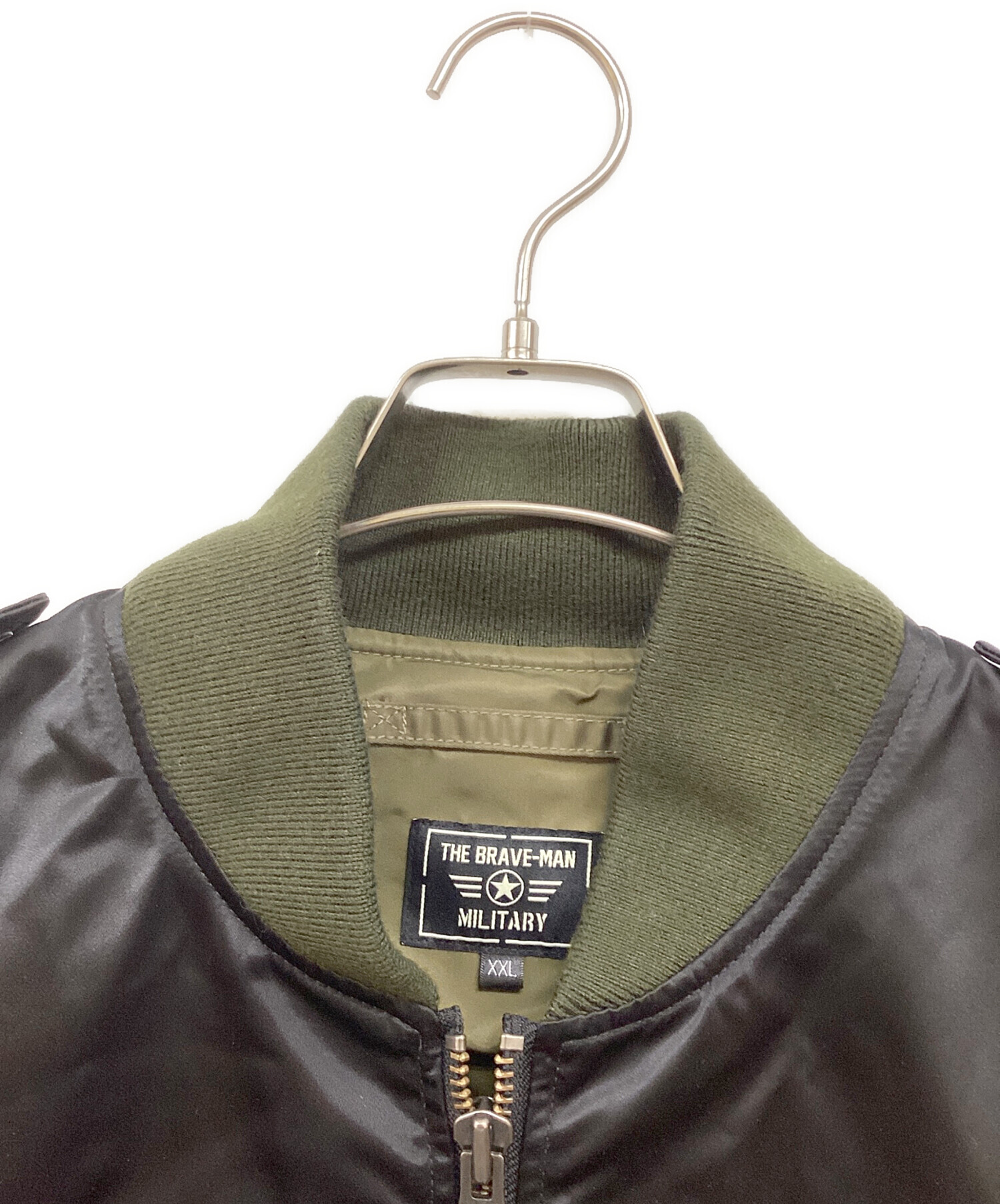 中古・古着通販】THE BRAVE-MAN (ブレイブマン) MA-1ジャケット