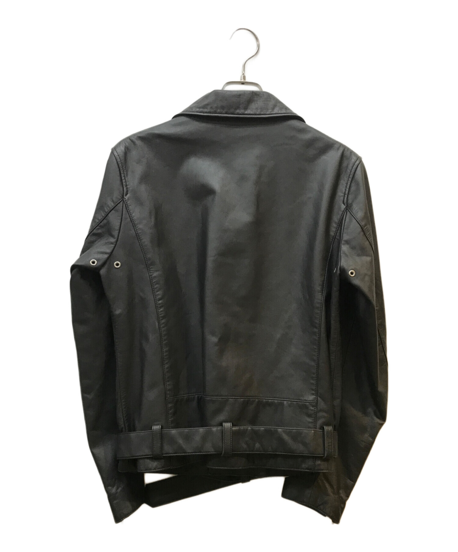 極美品 バーバリー BLACK LABEL ライダース ジャケット M 黒 中古・古着通販】BURBERRY BLACK LABEL (バーバリーブラック