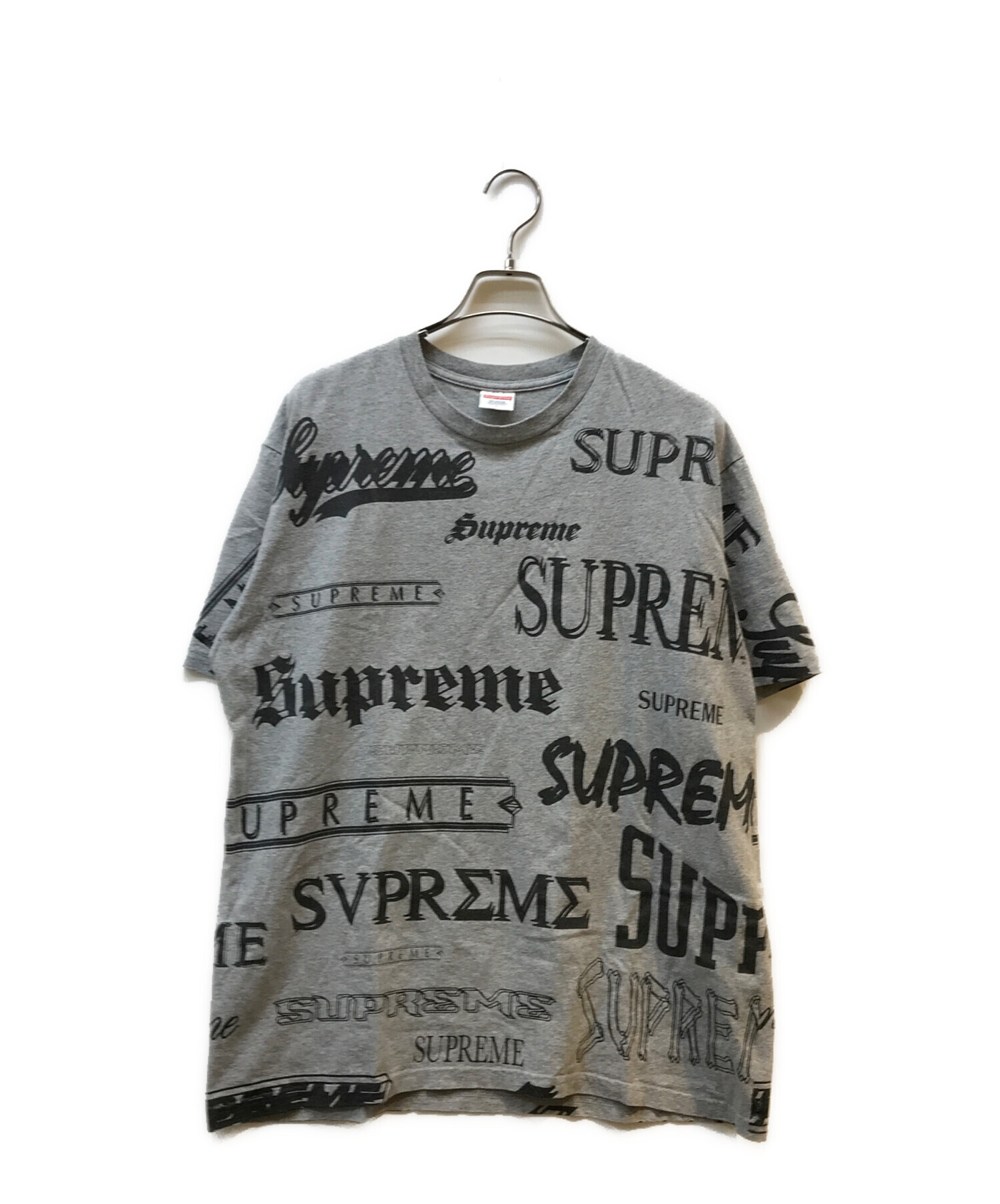 中古・古着通販】Supreme (シュプリーム) Multi Logo Tee グレー  