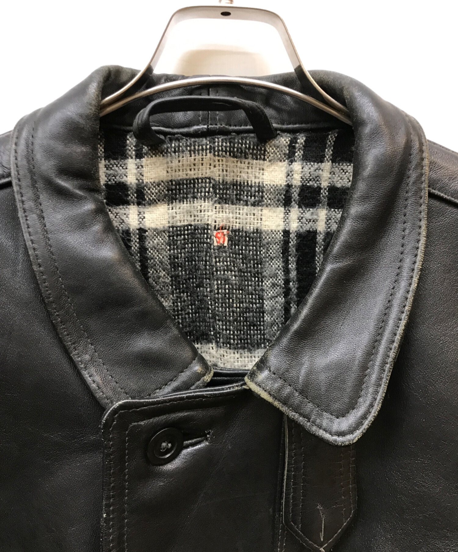 中古・古着通販】USED (ユーズド) コルビジェジャケット ブラック