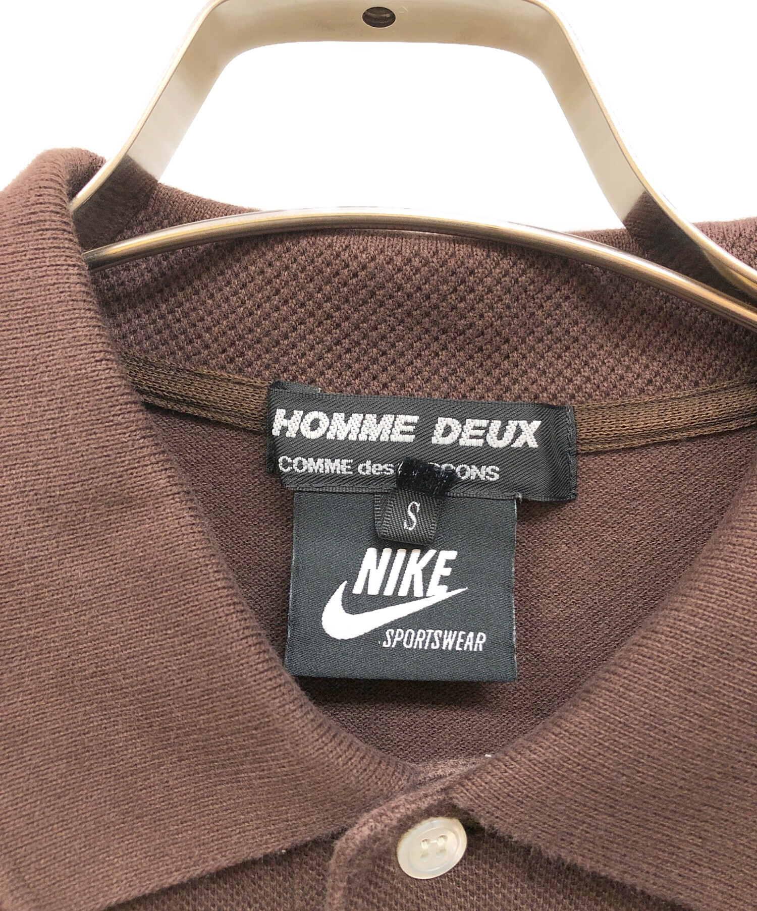 COMME des GARÇONS HOMME DEUX NIKE ポロシャツ コムデギャルソン オムドゥ×ナイキCOMME des GARCONS HOMME DEUX×NIKE