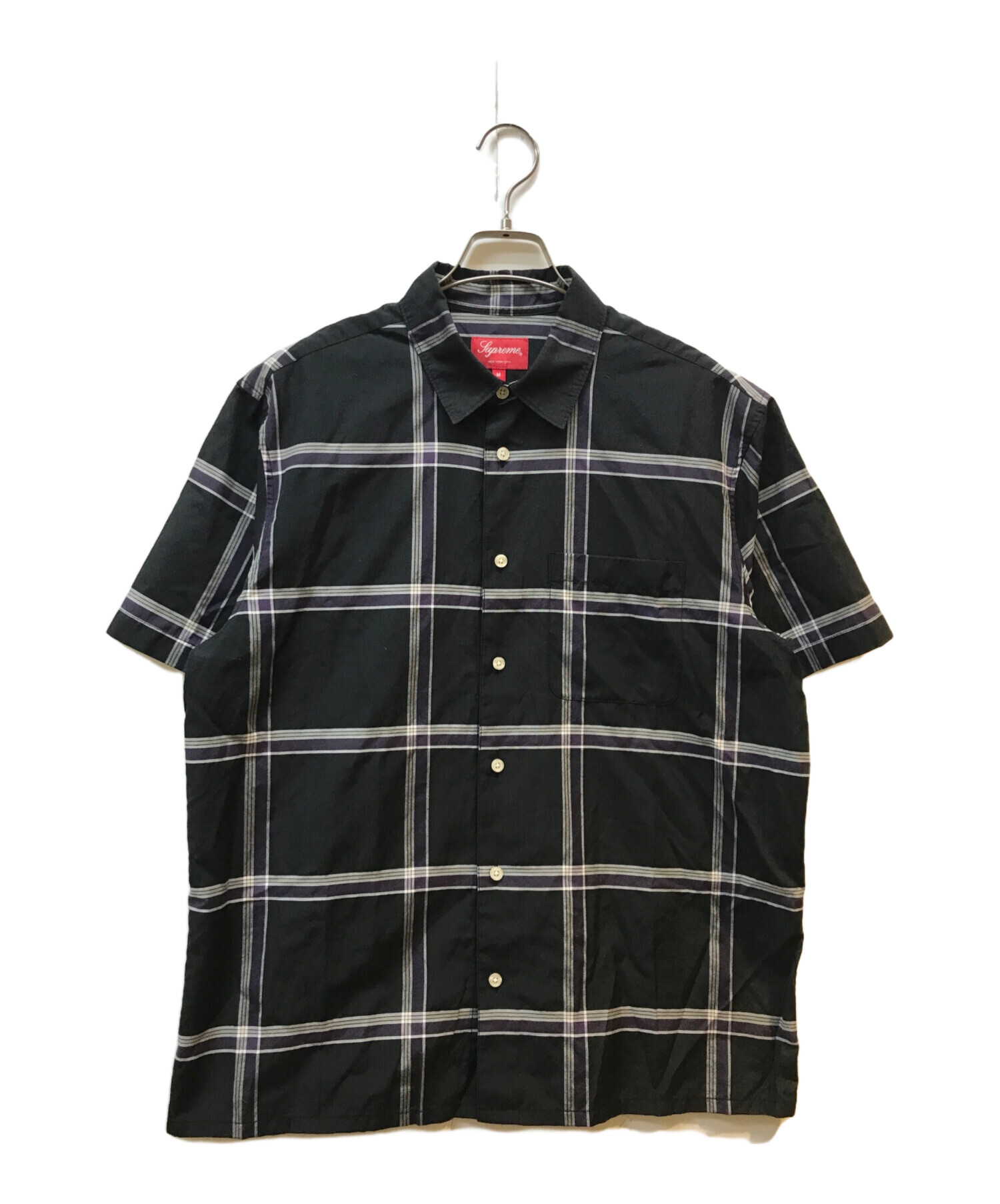 中古・古着通販】Supreme (シュプリーム) lightweight plaid s/s shirt 