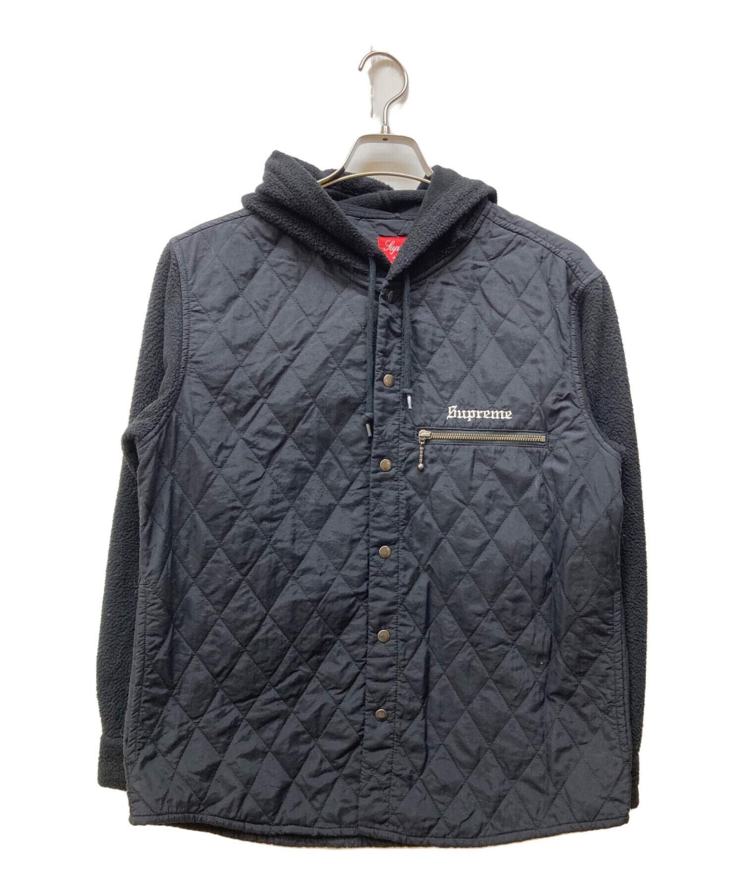 中古・古着通販】Supreme (シュプリーム) Hooded Fleece Nylon Shirt 