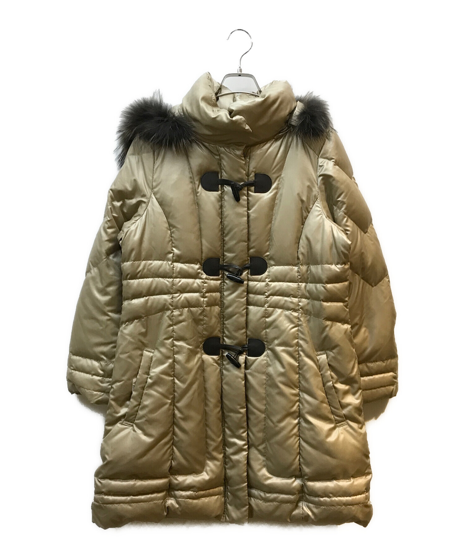 中古・古着通販23区 23区 ニジュウサンク ダウンコート ラクーンファー 