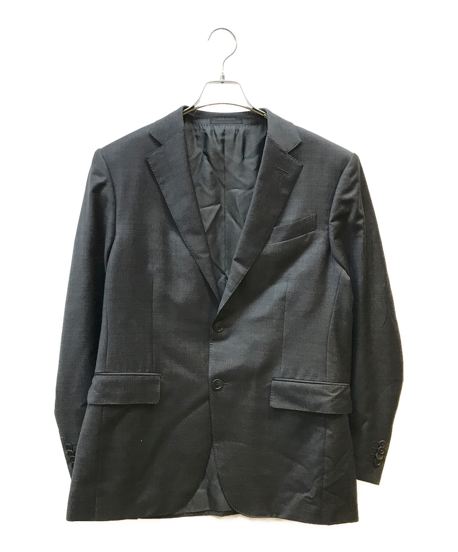 黒タグ】 Ermenegildo Zegna スーツ チャコールグレー 50 【公式通販】