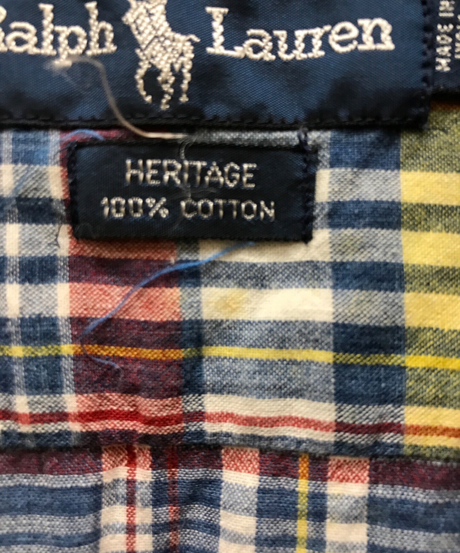 中古・古着通販】RALPH LAUREN (ラルフローレン) HERITAGE 裾ポニー