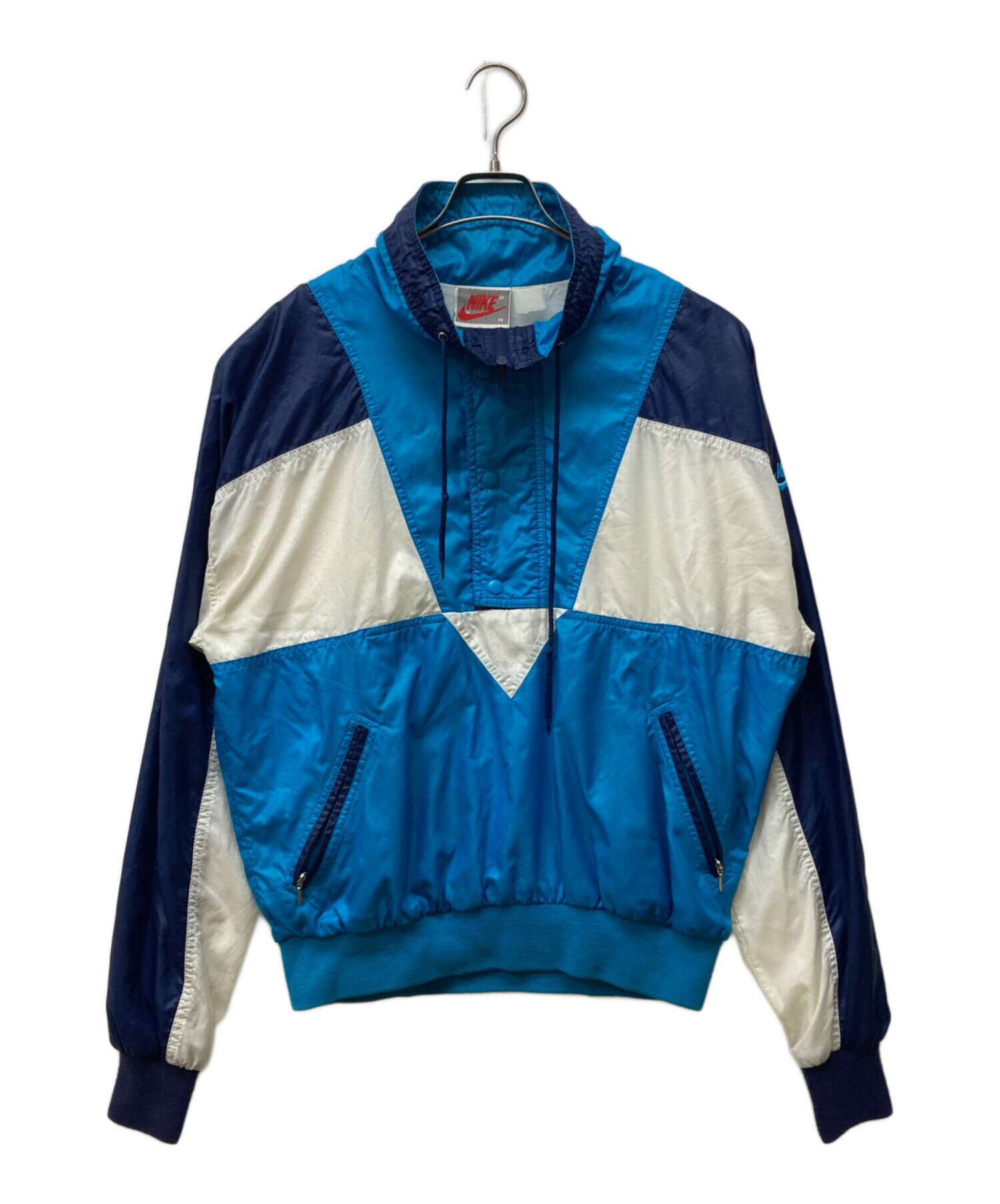 中古・古着通販】NIKE (ナイキ) ナイロンプルオーバージャケット 