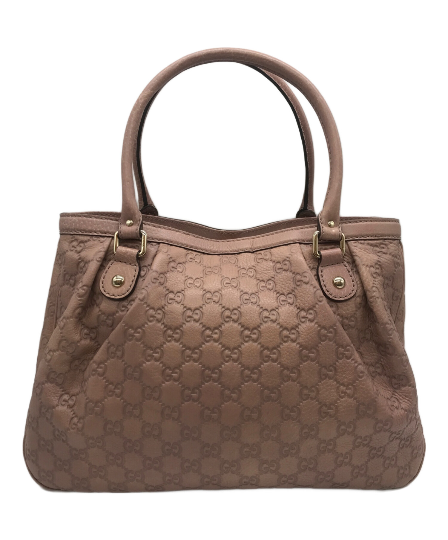 中古・古着通販】GUCCI (グッチ) グッチシマ スーキートートバッグ  