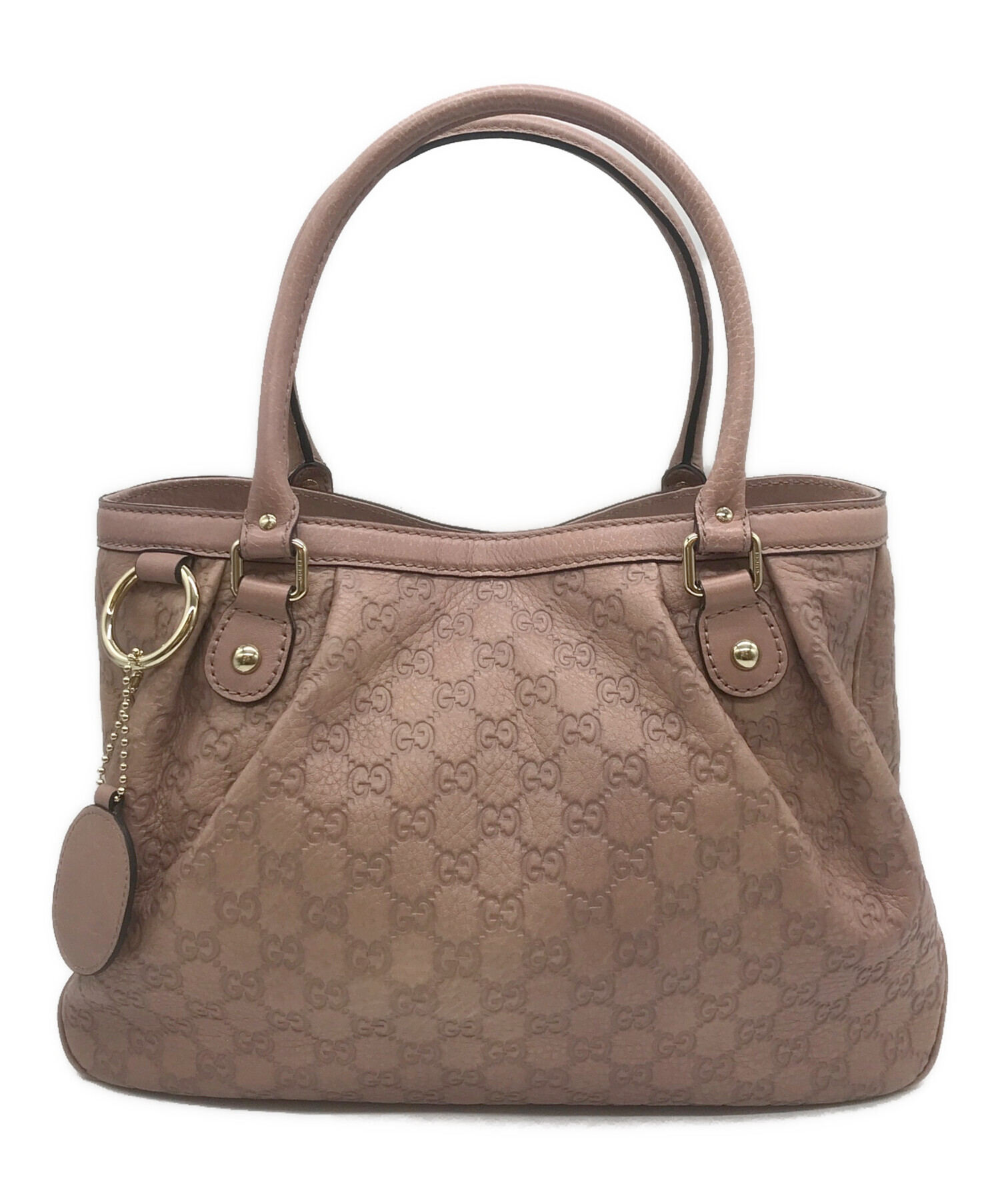 中古・古着通販】GUCCI (グッチ) グッチシマ スーキートートバッグ  