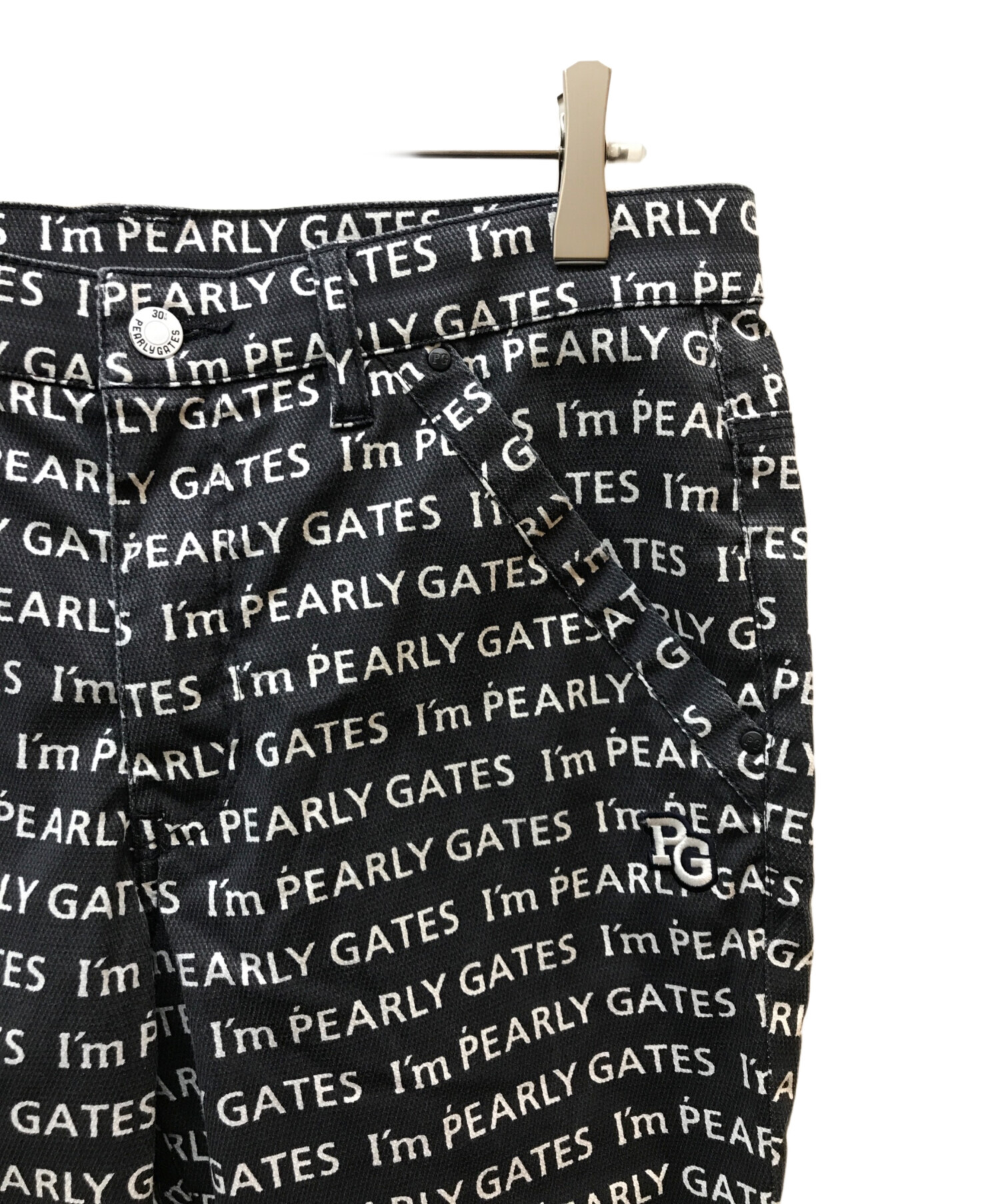 中古・古着通販】PEARLY GATES (パーリーゲイツ) パンツ ブラック