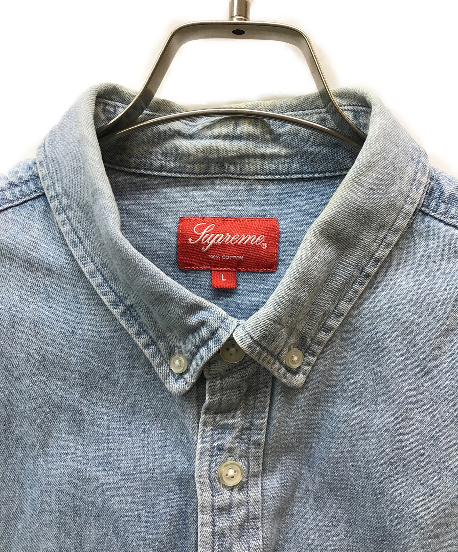 中古・古着通販】Supreme (シュプリーム) 18SS Denim Shirt インディゴ 